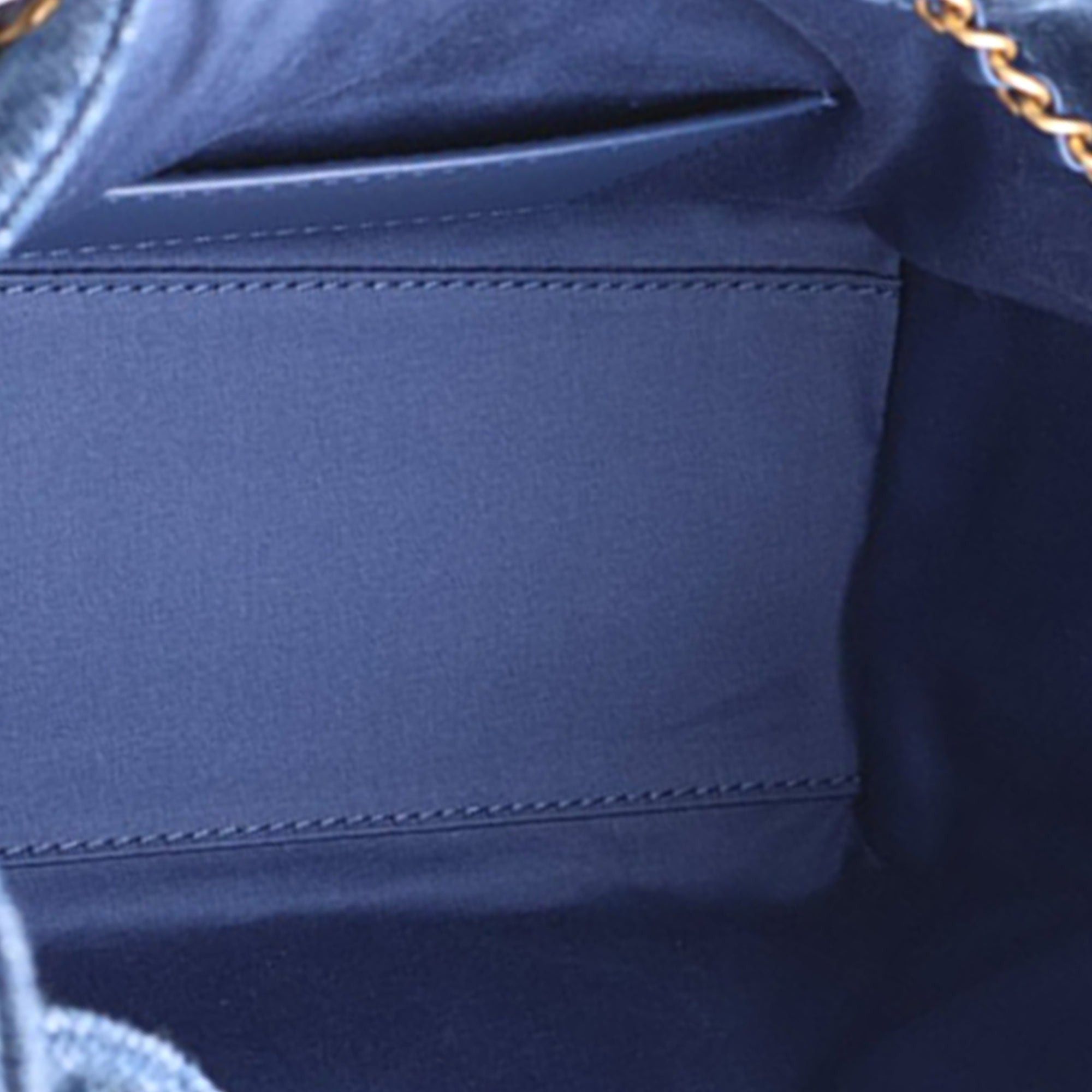 Chanel Mini Quilted Denim 25 Hobo Size ONE SIZE - 6 Thumbnail