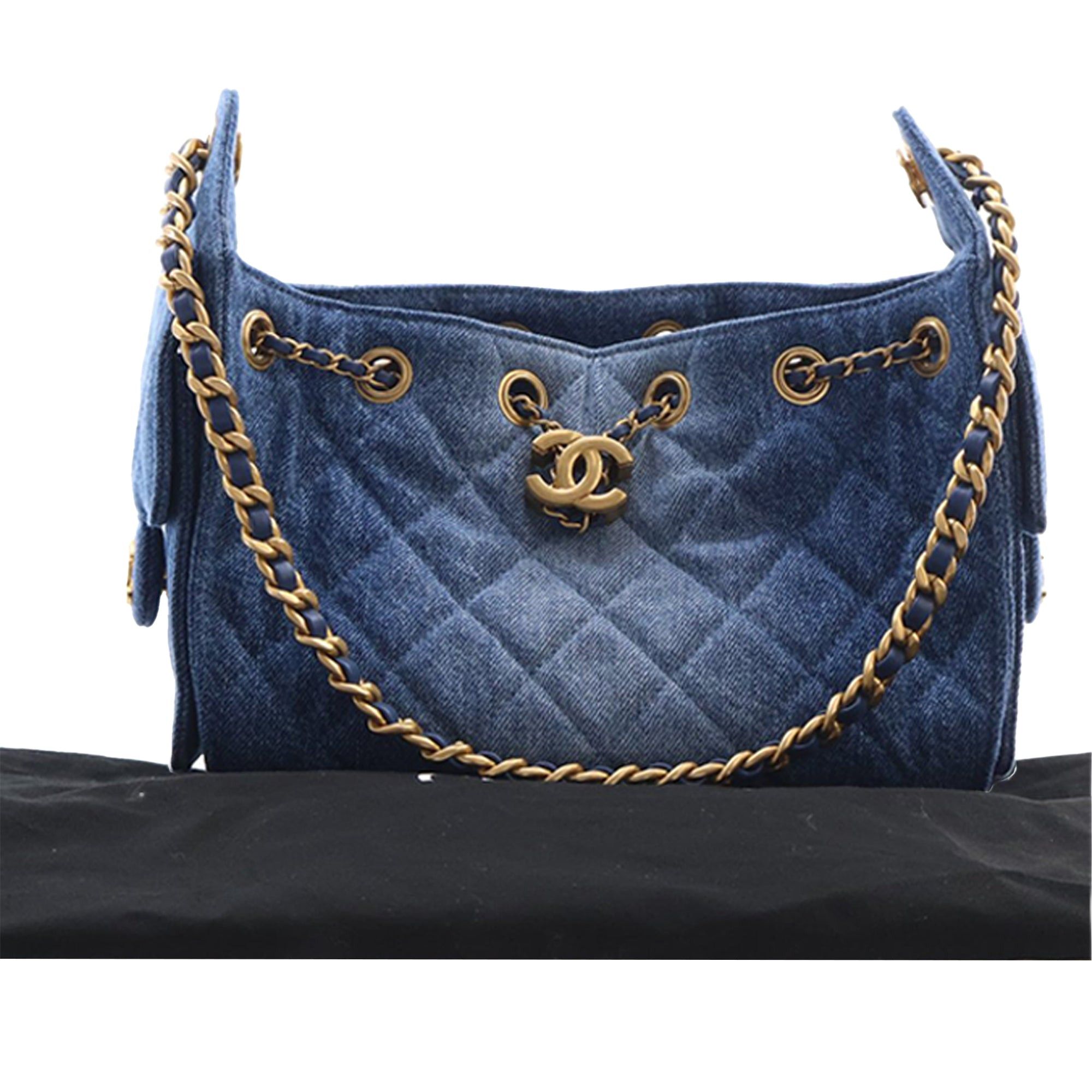 Chanel Mini Quilted Denim 25 Hobo Size ONE SIZE - 15 Thumbnail