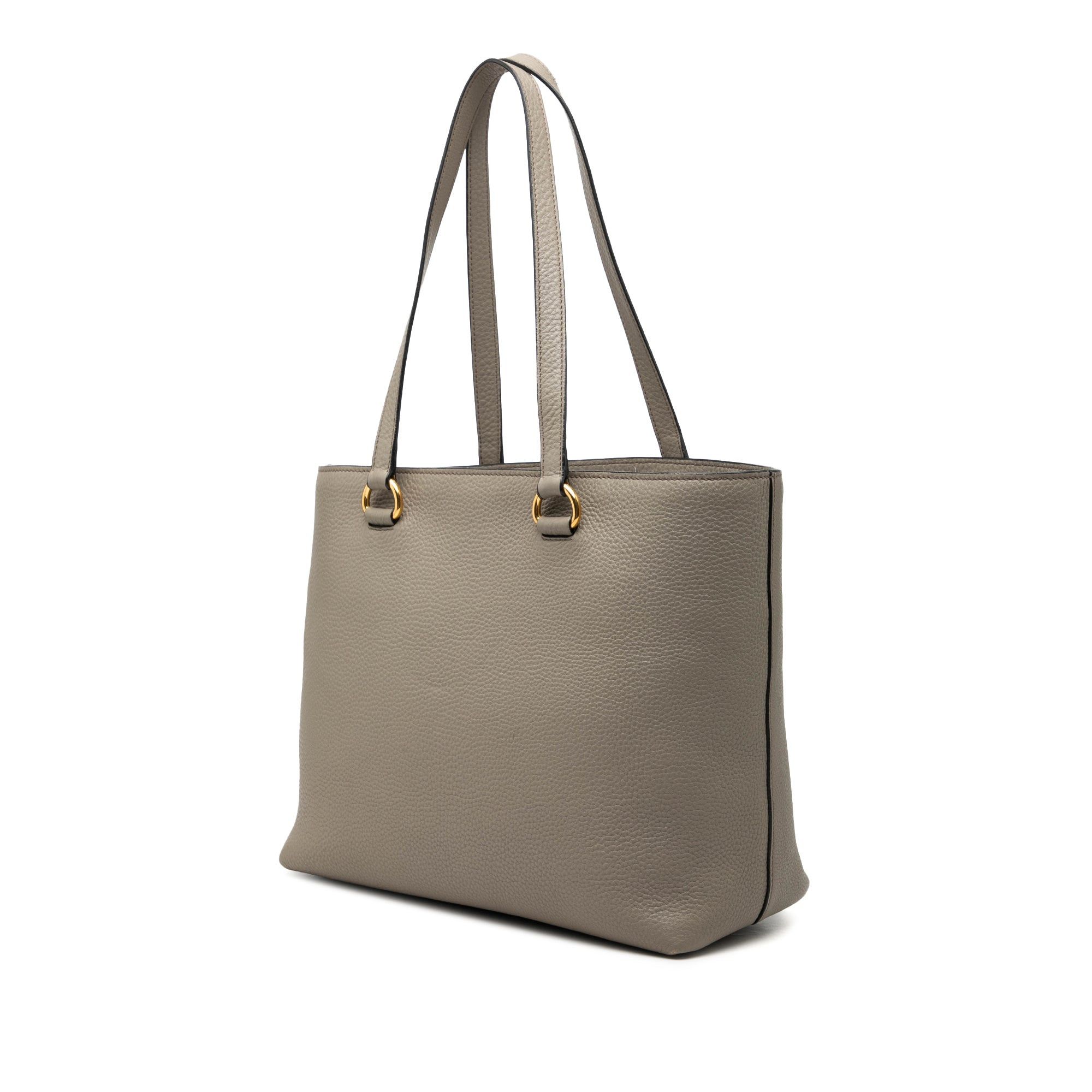 Prada Vitello Daino Canapa Logo Tote Size ONE SIZE - 2 Thumbnail
