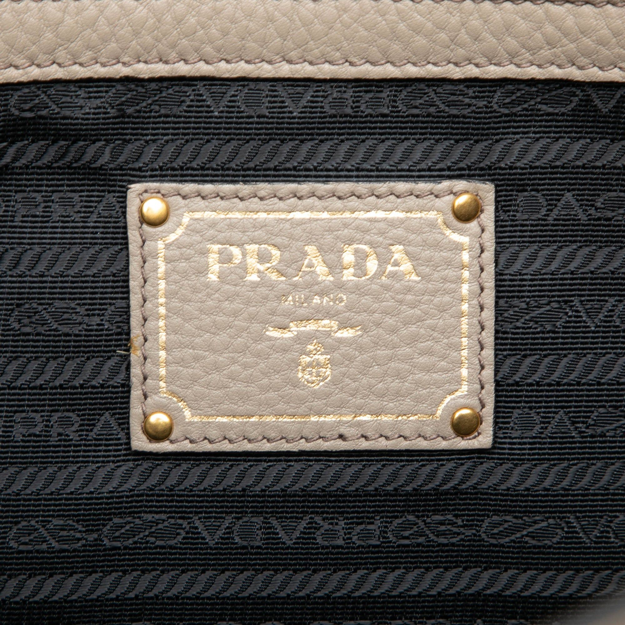 Prada Vitello Daino Canapa Logo Tote Size ONE SIZE - 5 Thumbnail