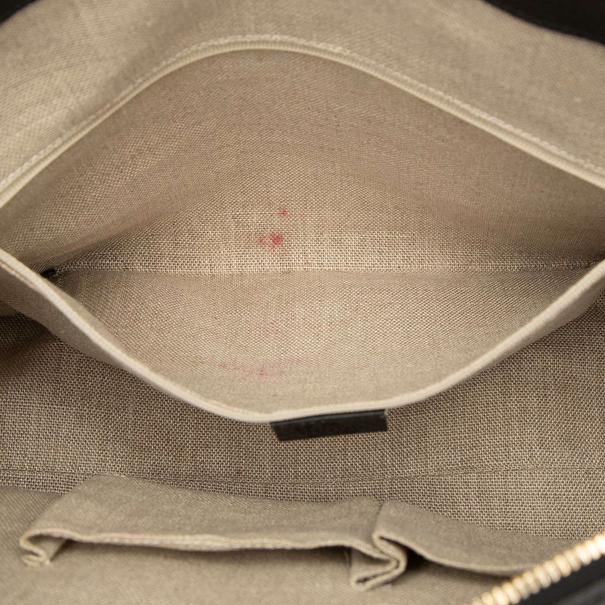 Gucci Medium Leather GG Charm Dome Satchel Size ONE SIZE - 7 Thumbnail