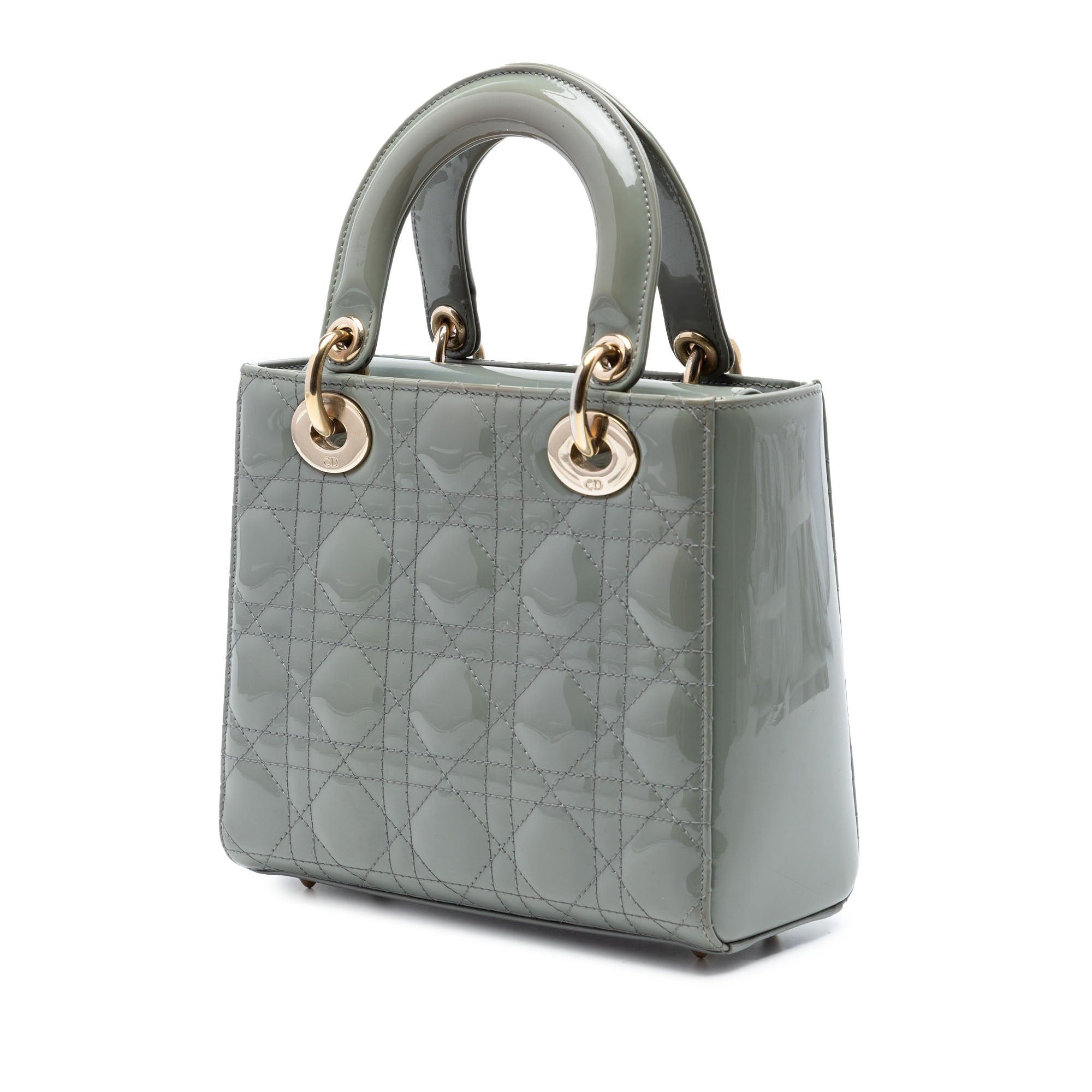 Dior Small Patent Cannage Lady Dior Size ONE SIZE - 2 Thumbnail