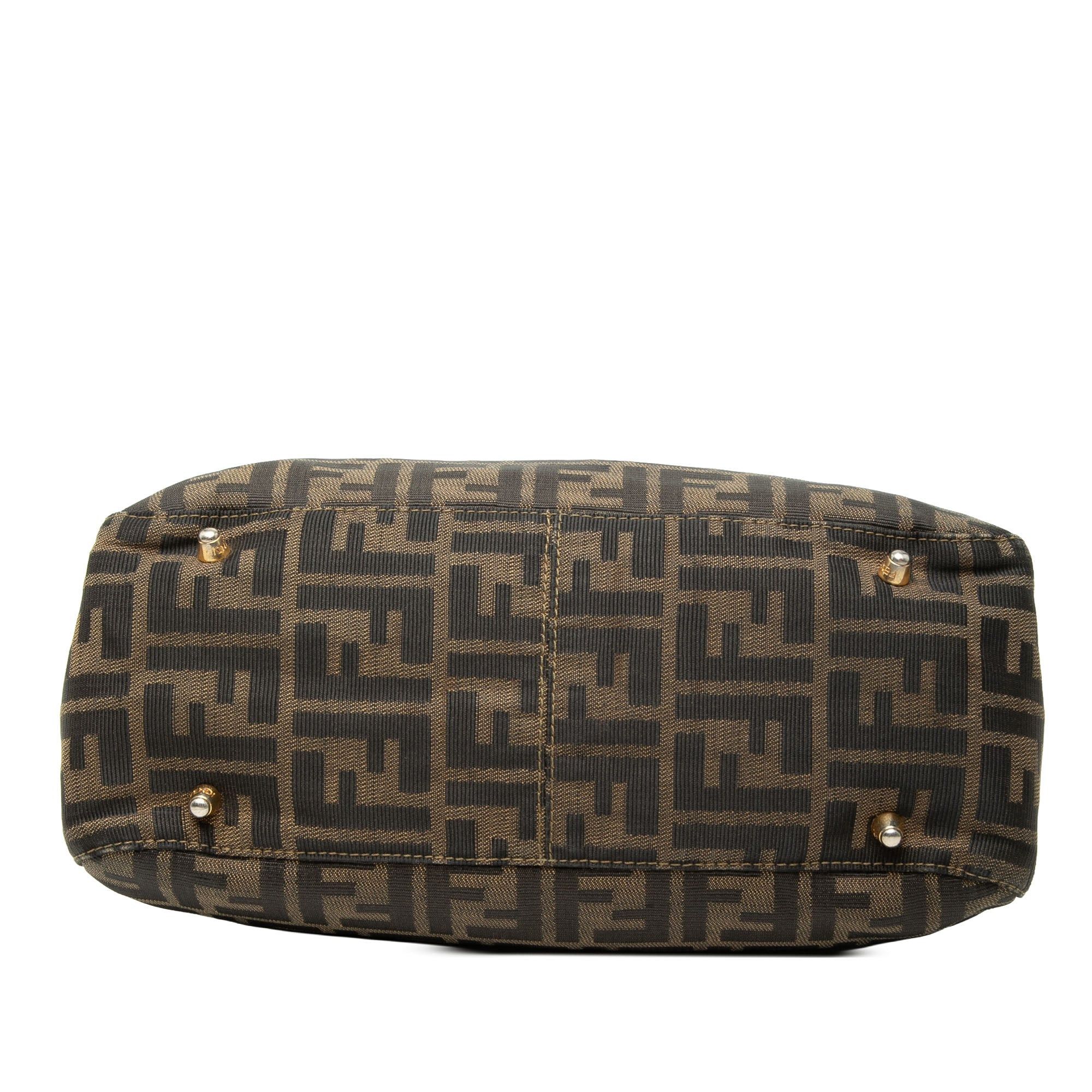 Fendi Small Zucca Canvas Twins Tote Size ONE SIZE - 3 Thumbnail