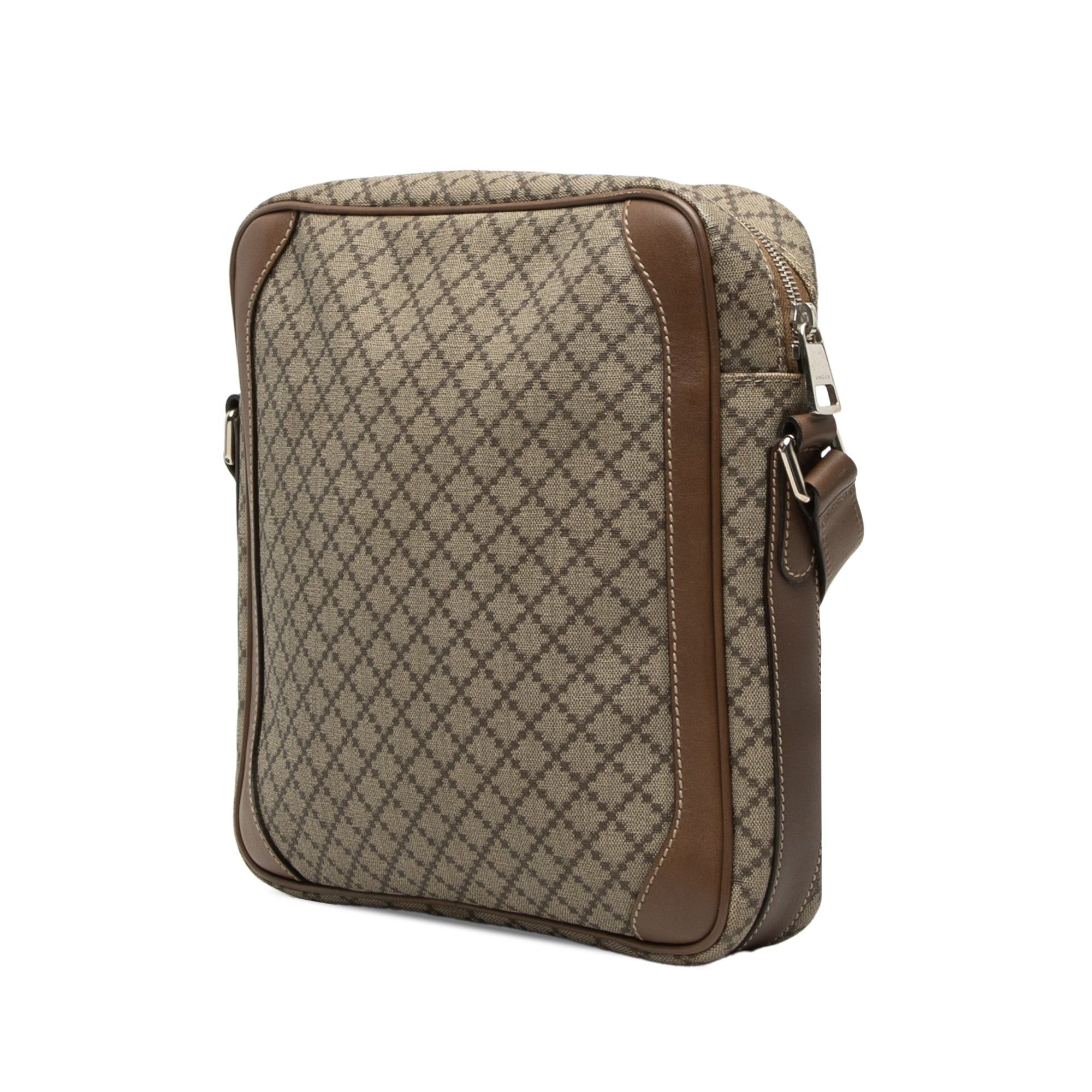 Gucci Diamante Coated Canvas Zip Crossbody Size ONE SIZE - 2 Thumbnail