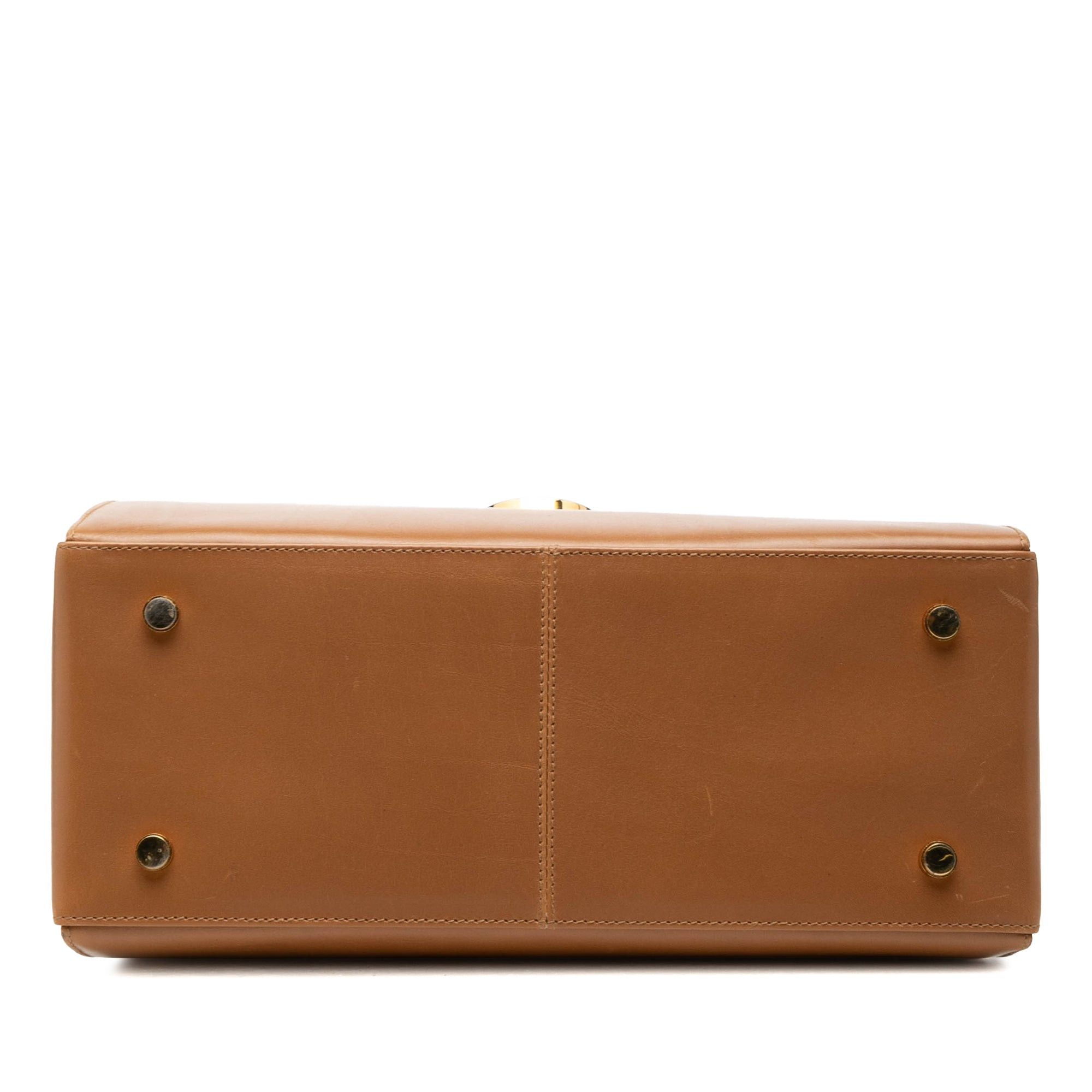 Salvatore Ferragamo Small Leather Gancini Iconic Top Handle Bag Size ONE SIZE - 3 Thumbnail