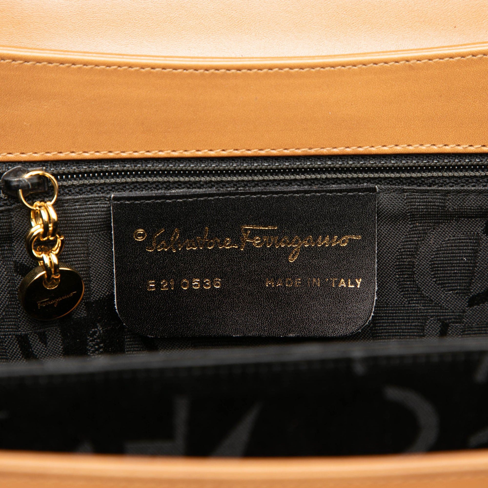 Salvatore Ferragamo Small Leather Gancini Iconic Top Handle Bag Size ONE SIZE - 5 Thumbnail