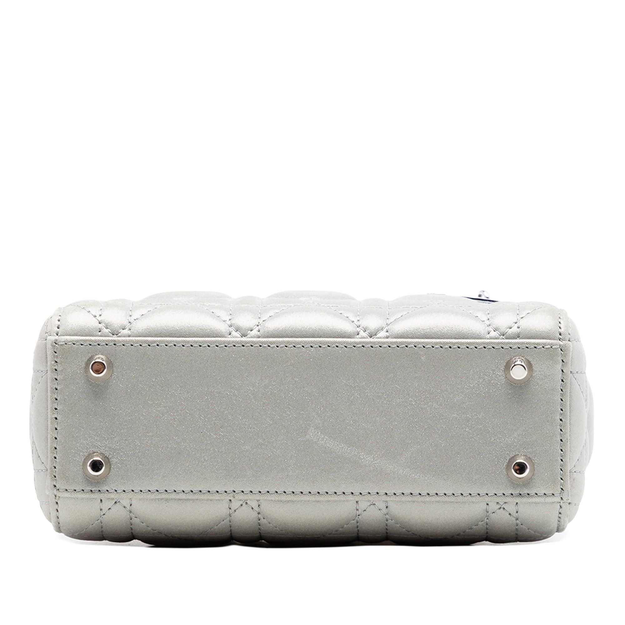 Dior Mini Iridescent Lambskin Cannage Lady Dior Size ONE SIZE - 3 Thumbnail