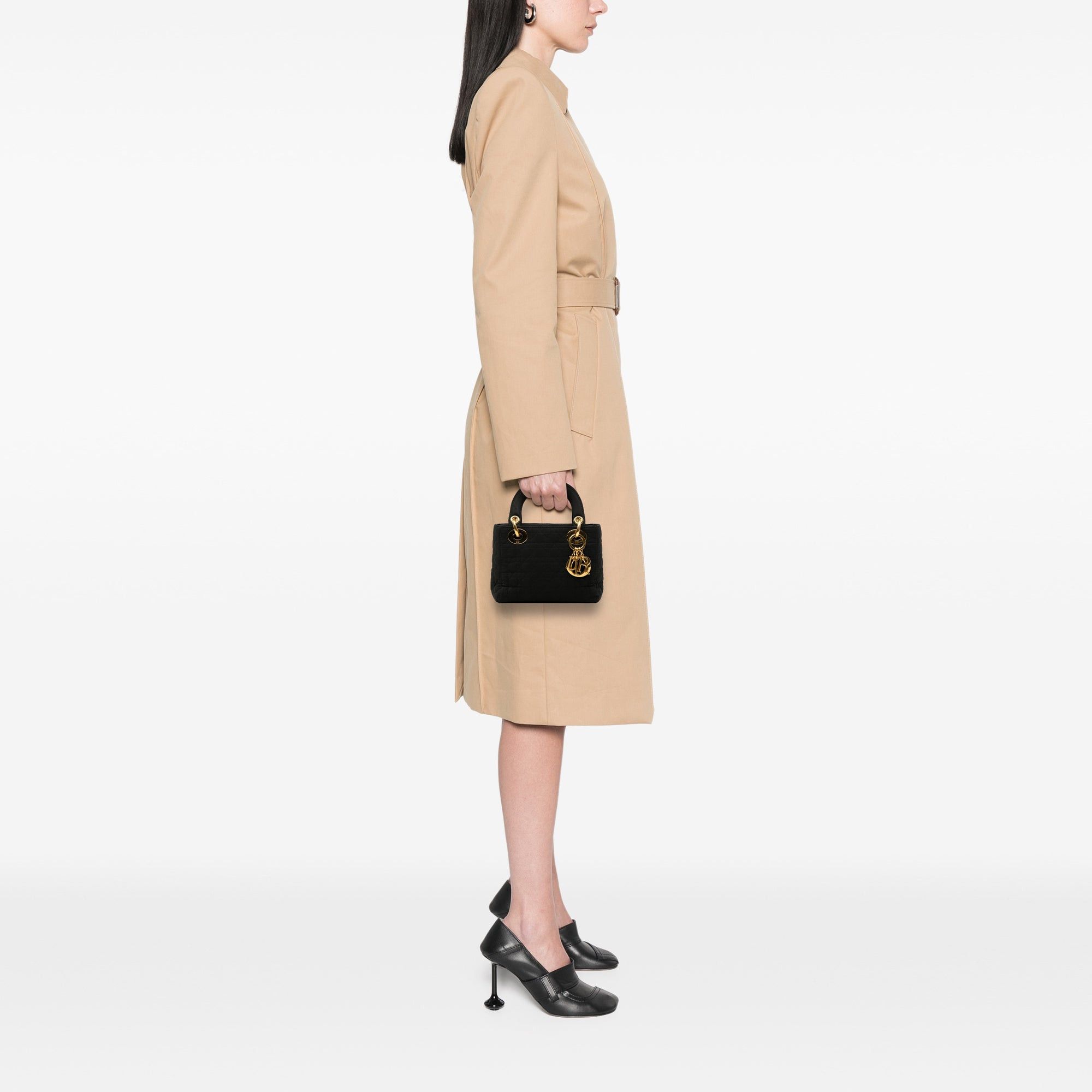 Dior Mini Nylon Cannage Lady Dior Size ONE SIZE - 7 Thumbnail