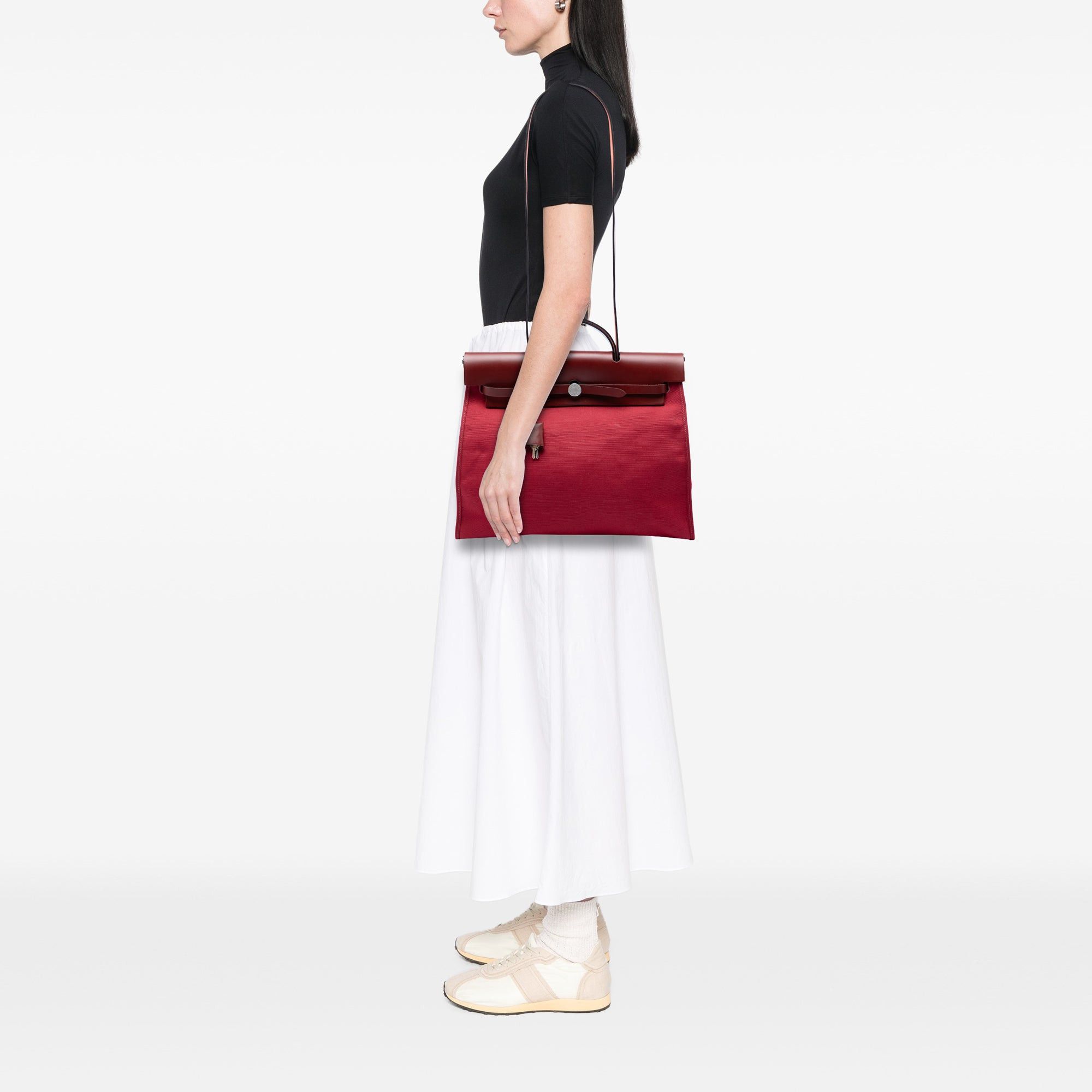 Hermes Toile Herbag Zip 39 Size ONE SIZE - 5 Thumbnail