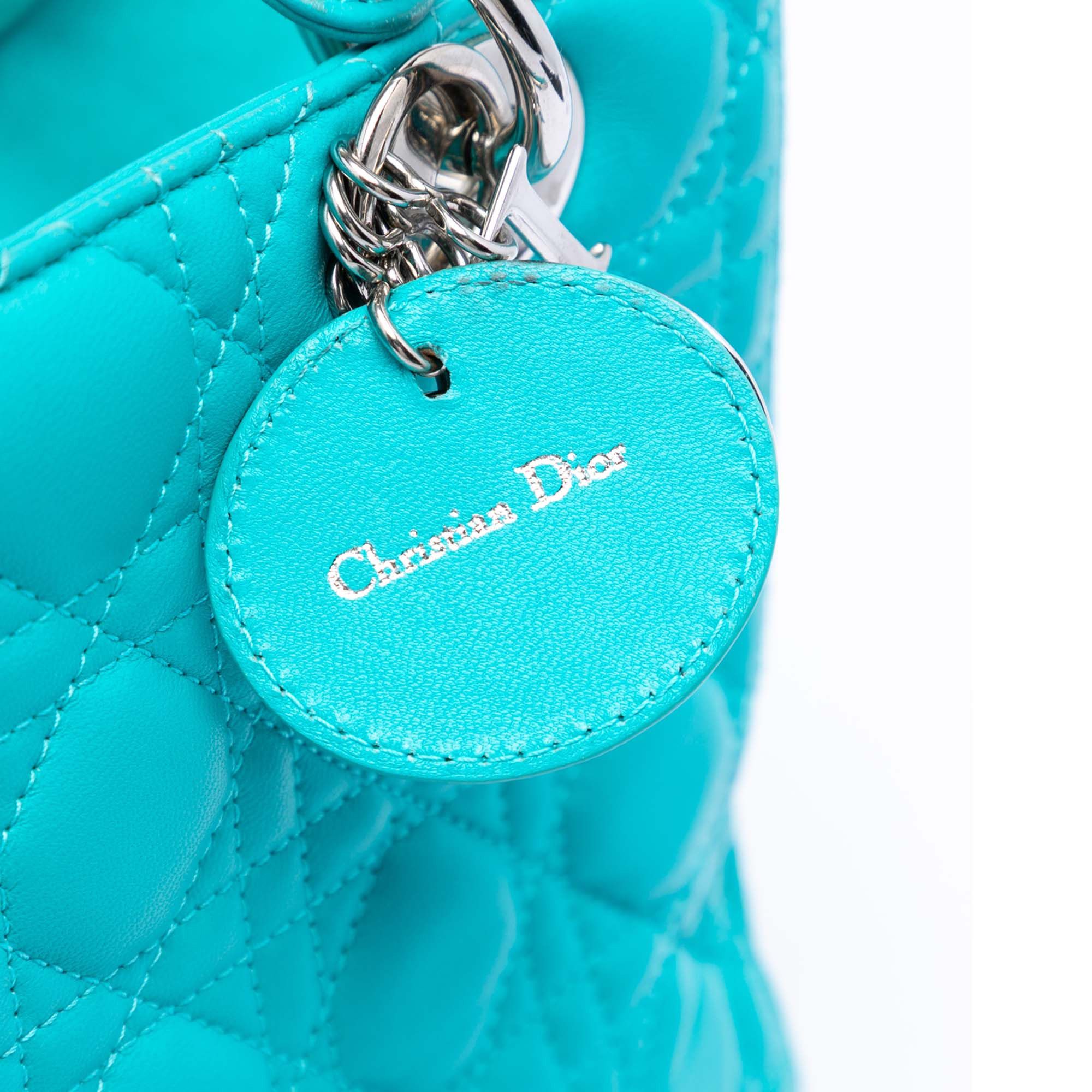 Dior Medium Lambskin Cannage Lady Dior Size ONE SIZE - 5 Thumbnail