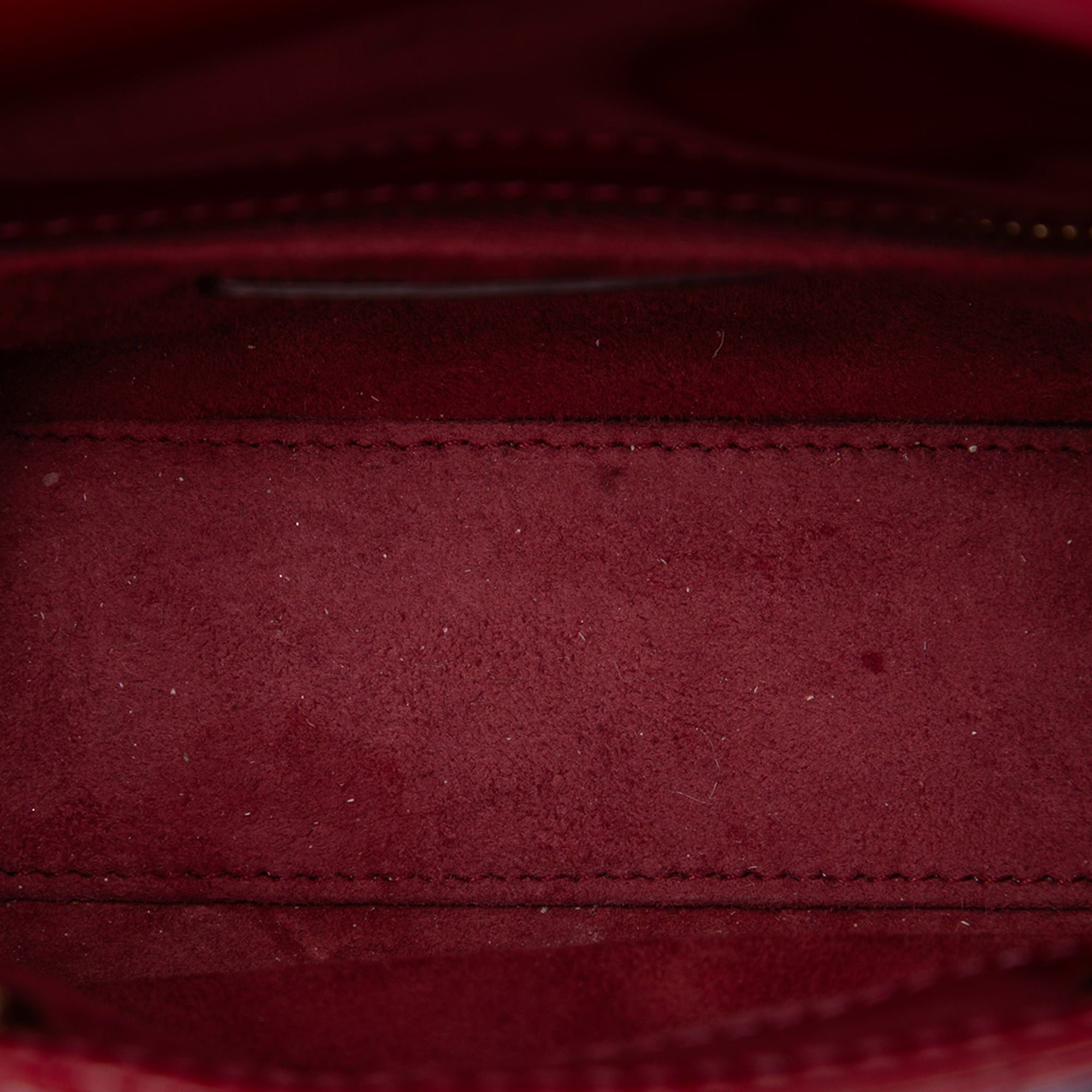 Dior Mini Patent Cannage Lady Dior Size ONE SIZE - 4 Thumbnail