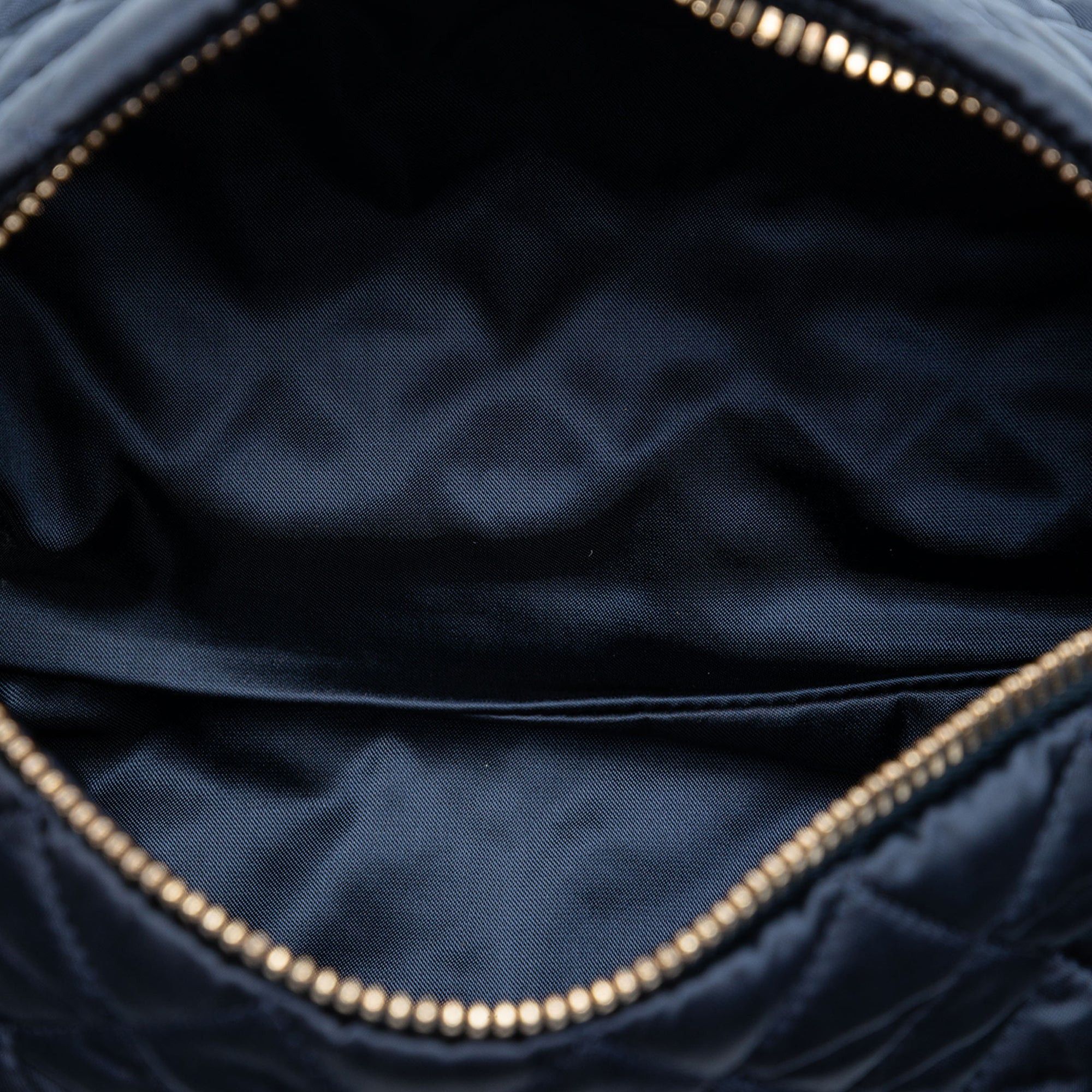Chanel CC Quilted Nylon Crystal Barrel Crossbody Size ONE SIZE - 4 Thumbnail