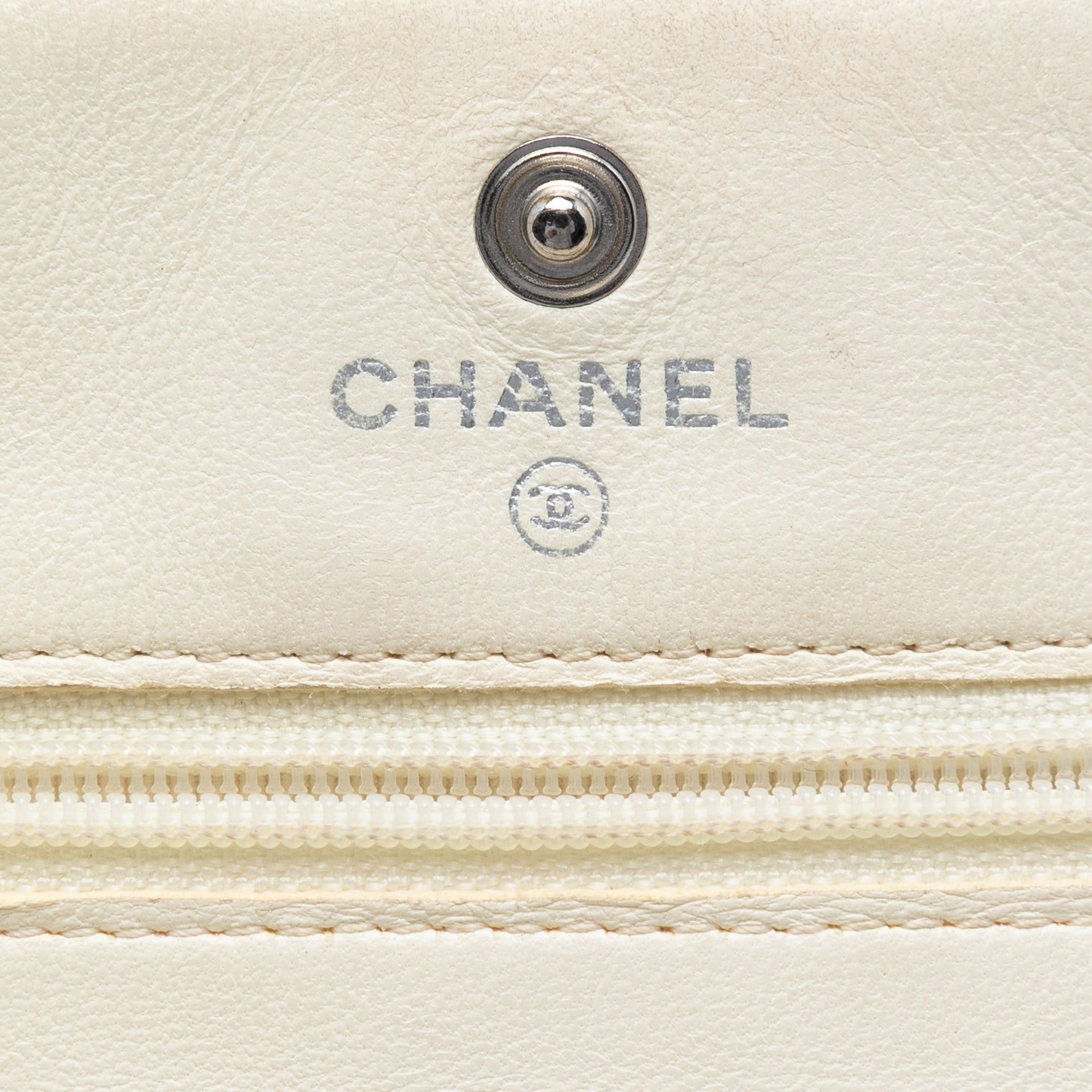 Chanel CC Quilted Perforated Lambskin Wallet On Chain Size ONE SIZE - 5 Thumbnail