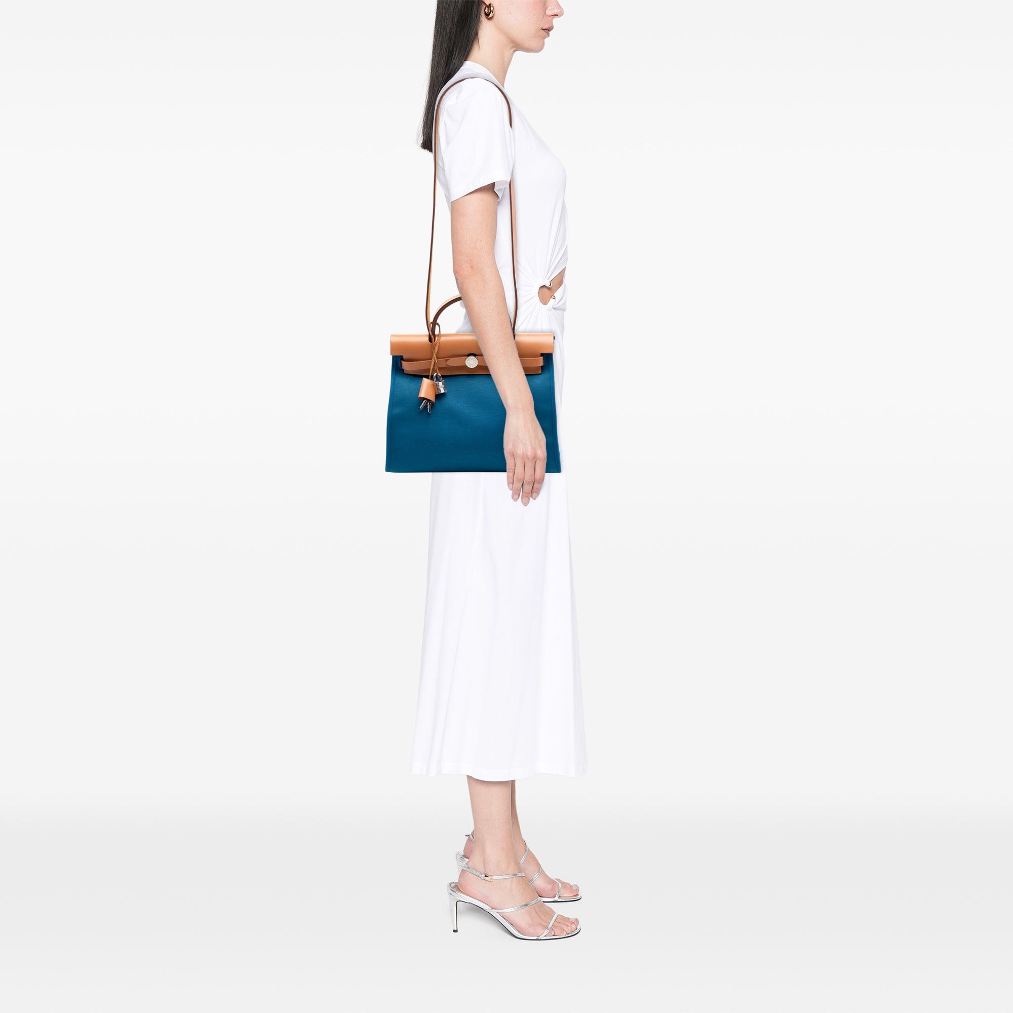 Hermes Toile Herbag Zip 31 Size ONE SIZE - 6 Thumbnail