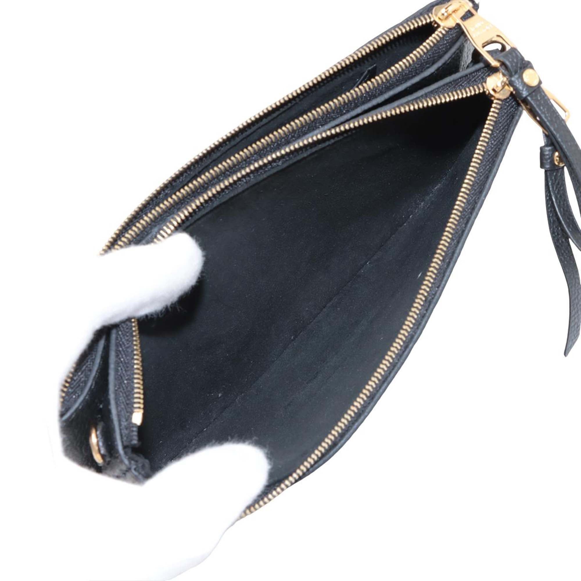 Louis Vuitton Monogram Empreinte Double Zip Pochette Size ONE SIZE - 5 Thumbnail