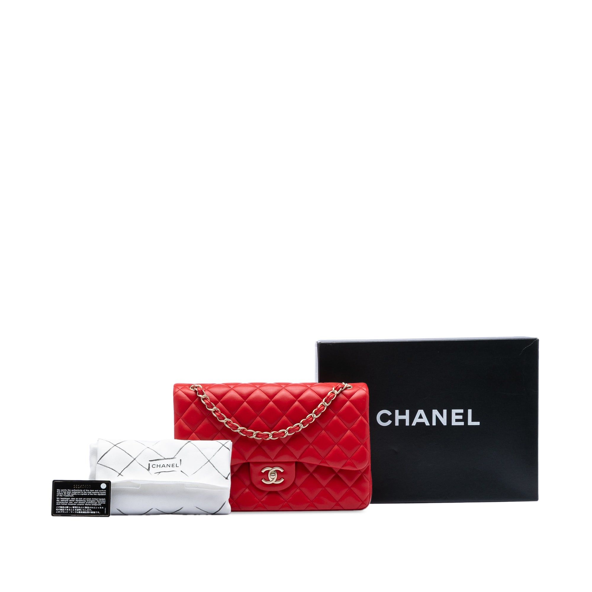 Chanel Jumbo Classic Lambskin Double Flap Size ONE SIZE - 5 Thumbnail