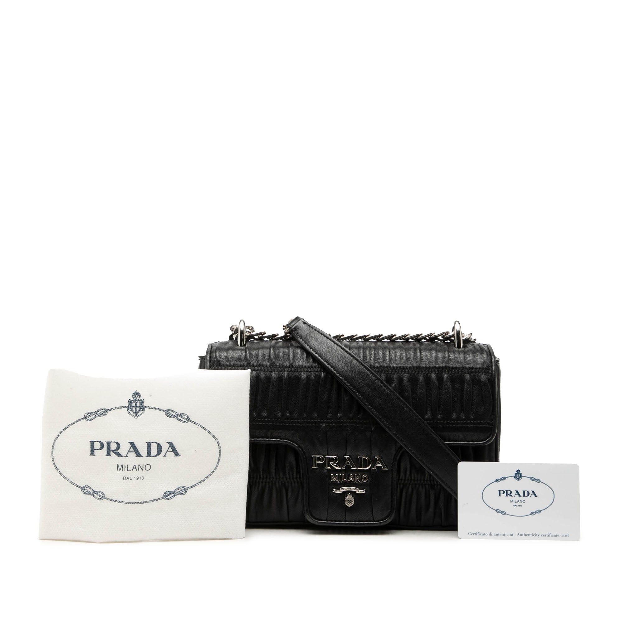 Prada Nappa Gaufre Chain Flap Size ONE SIZE - 7 Thumbnail