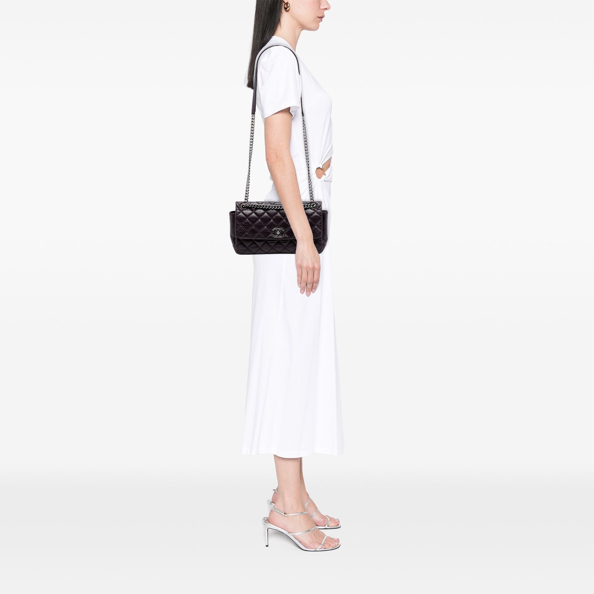 Chanel Small Aged Calfskin Lady Pearly Flap Size ONE SIZE - 6 Thumbnail