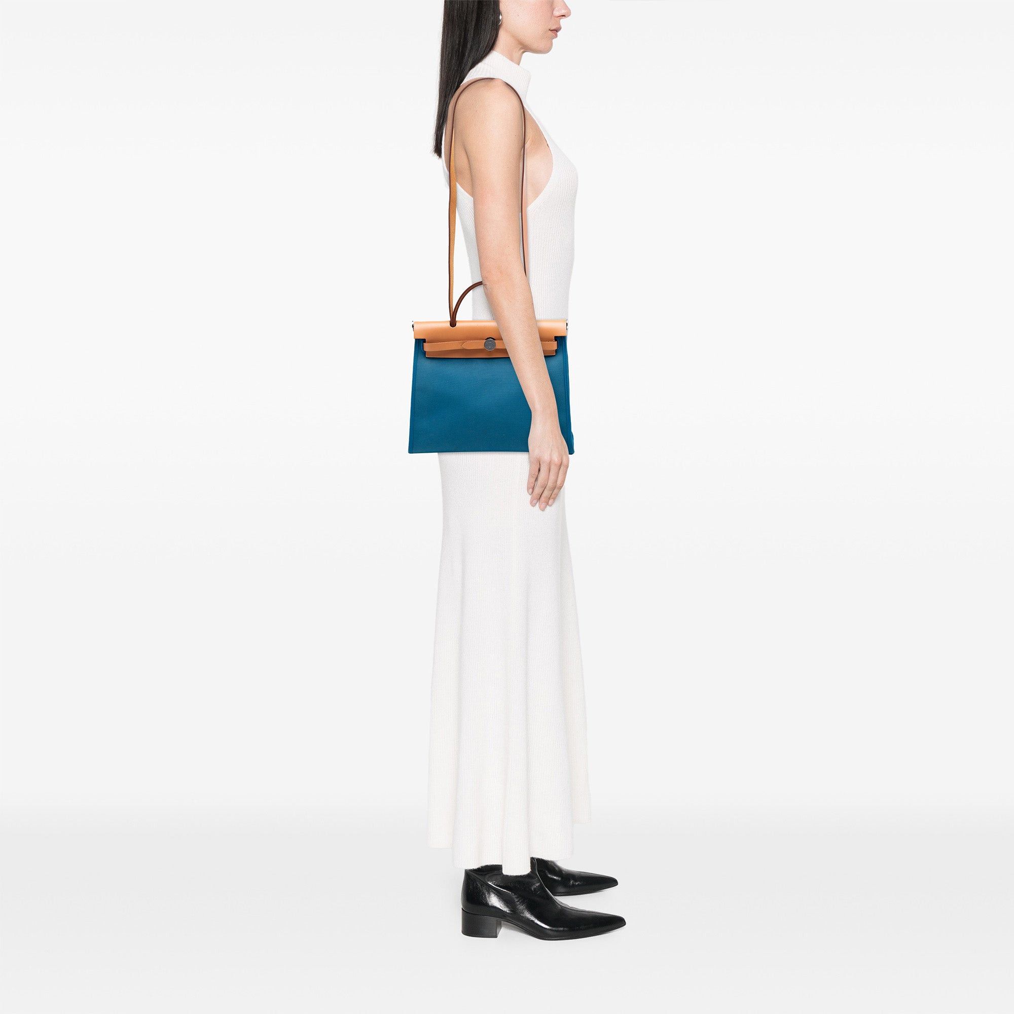 Hermes Toile Herbag Zip 31 Size ONE SIZE - 6 Thumbnail