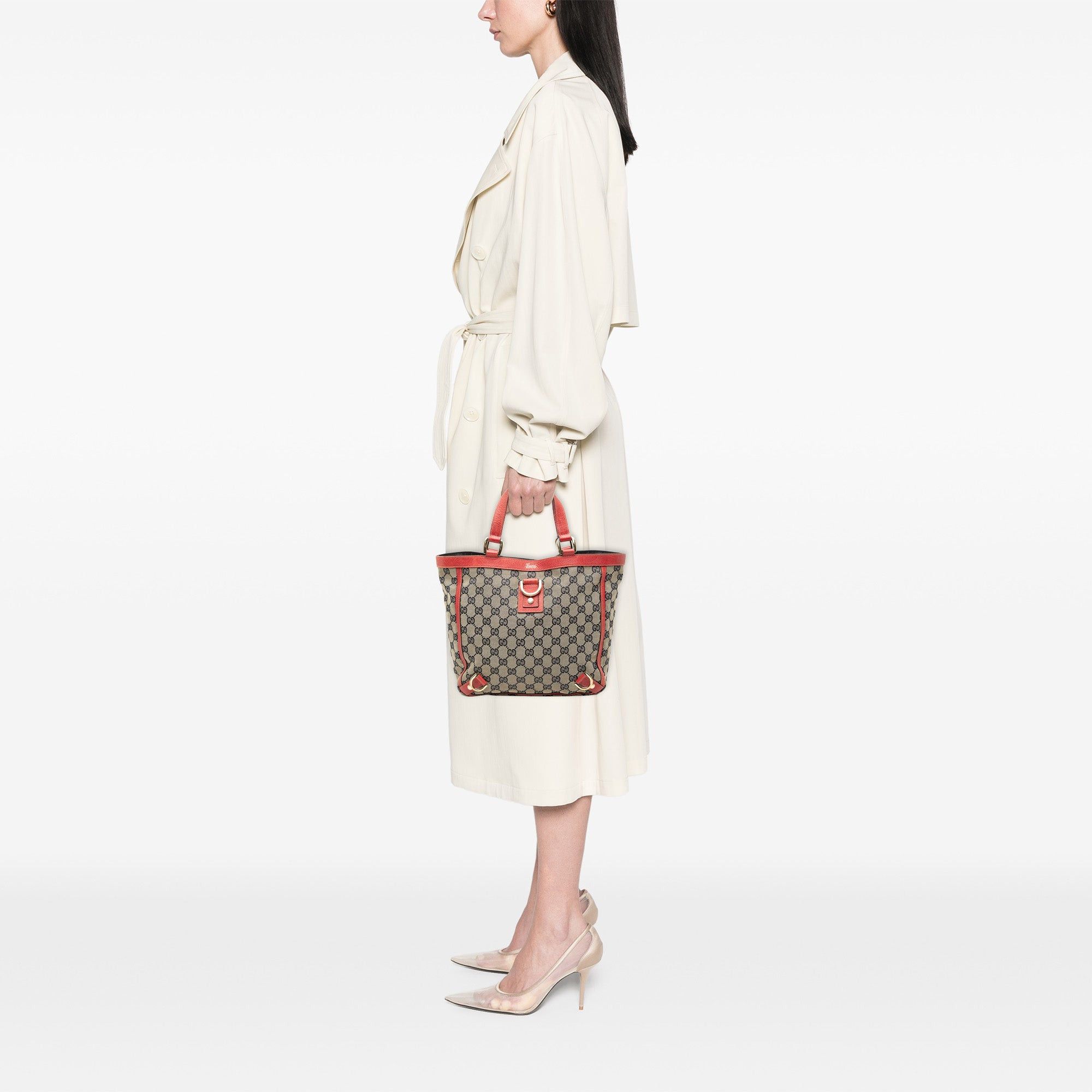 Gucci GG Canvas Abbey D Ring Tote Size ONE SIZE - 7 Thumbnail