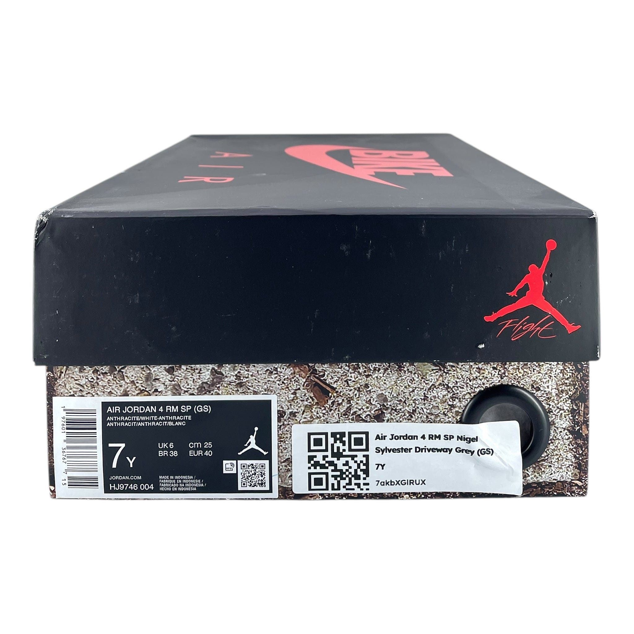 Nike 4 RM SP Nigel Sylvester Driveway Grey (GS) Size US 7 / EU 40 - 10 Thumbnail
