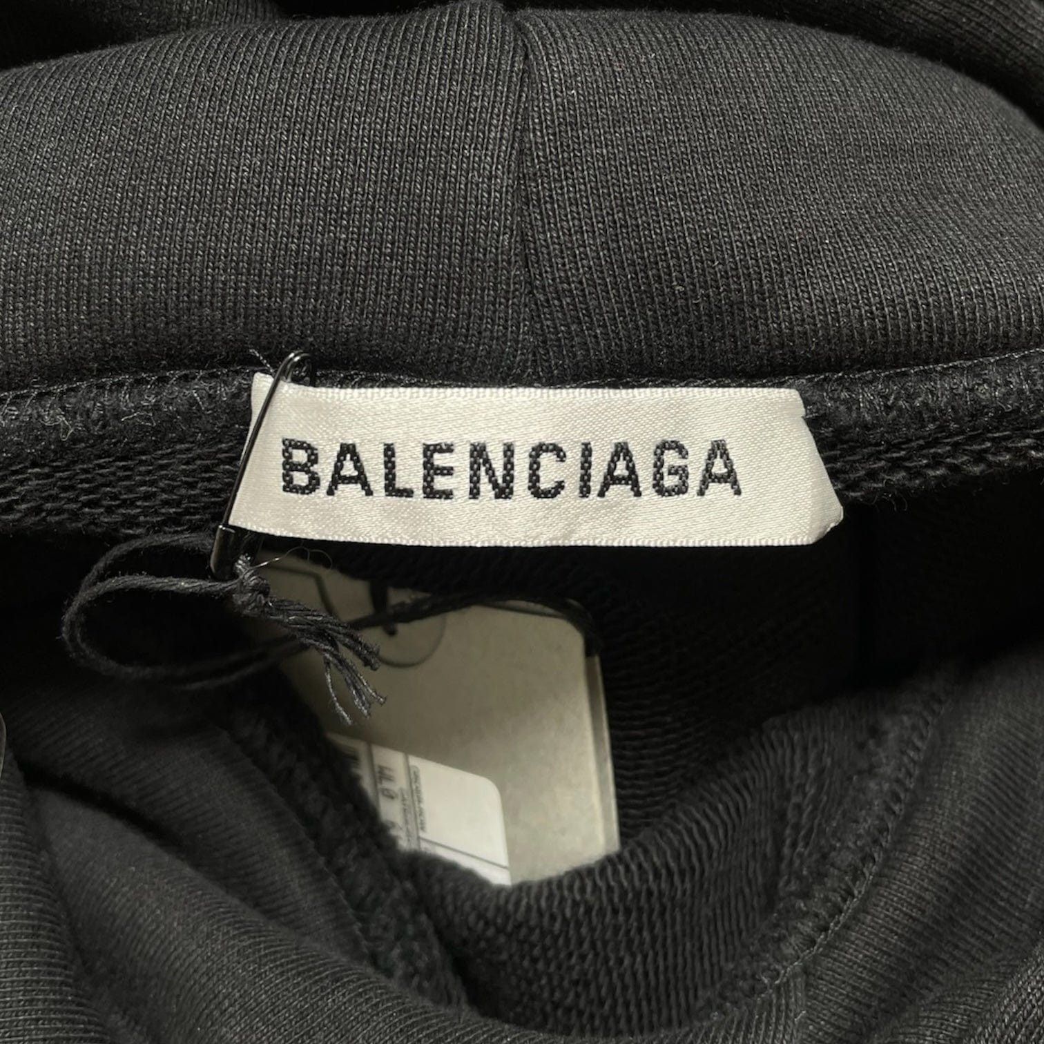 Balenciaga Gym Wear Hooded Sweatshirt Black Size US S / EU 44-46 / 1 - 4 Thumbnail