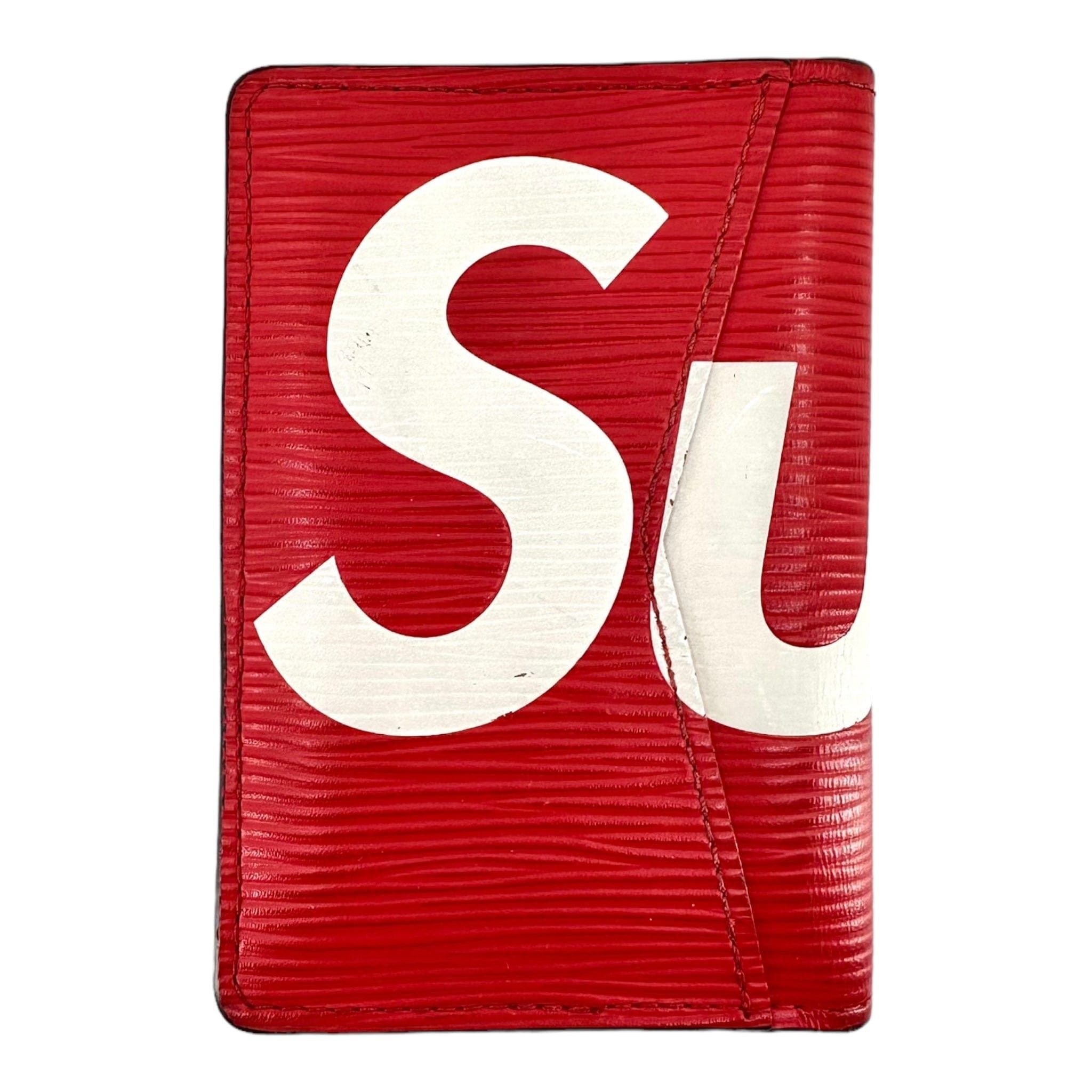 Supreme Louis Vuitton x Pocket Organizer Epi Red Size ONE SIZE - 3 Thumbnail