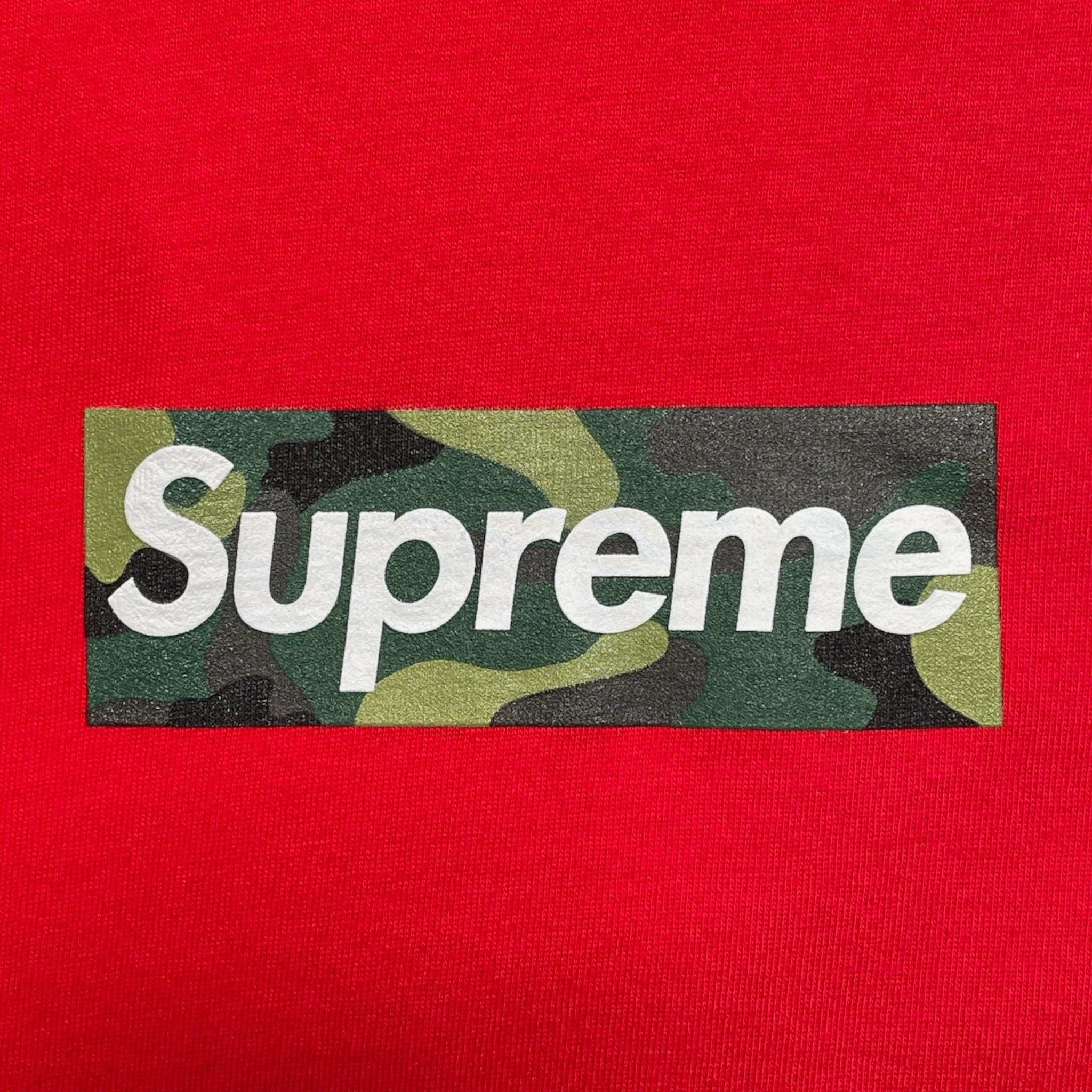 Supreme Box Logo Short Sleeve Tee Shirt (FW23) Red Size US M / EU 48-50 / 2 - 3 Thumbnail