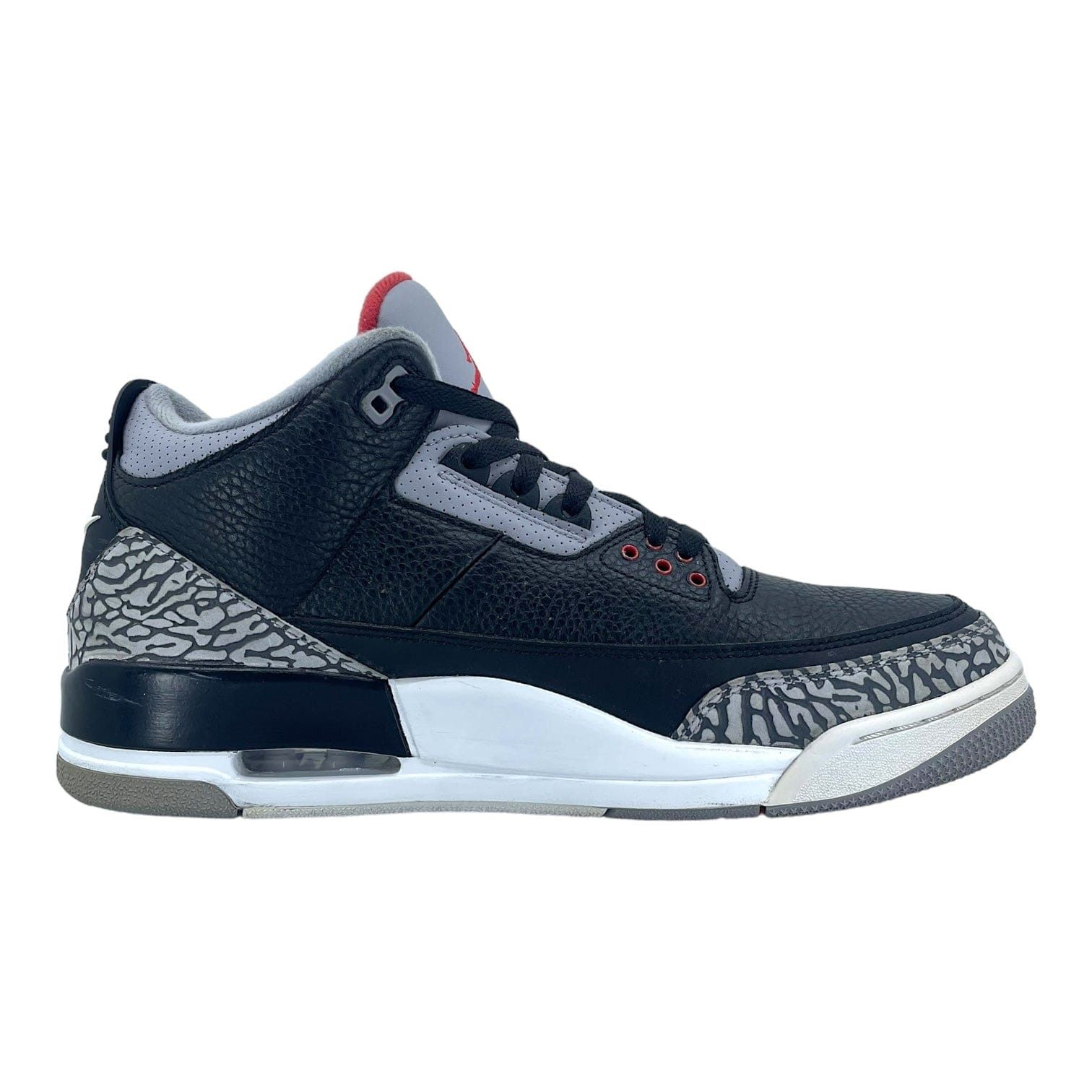 Nike 3 Retro Black Cement (2018) Size US 12.5 / EU 45-46 - 4 Thumbnail