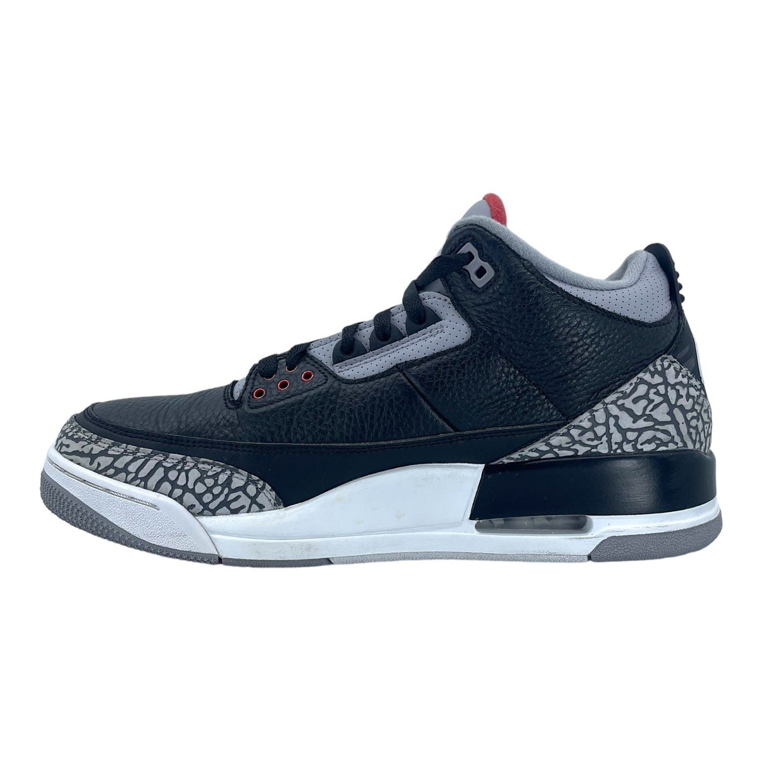 Nike 3 Retro Black Cement (2018) Size US 12.5 / EU 45-46 - 3 Thumbnail