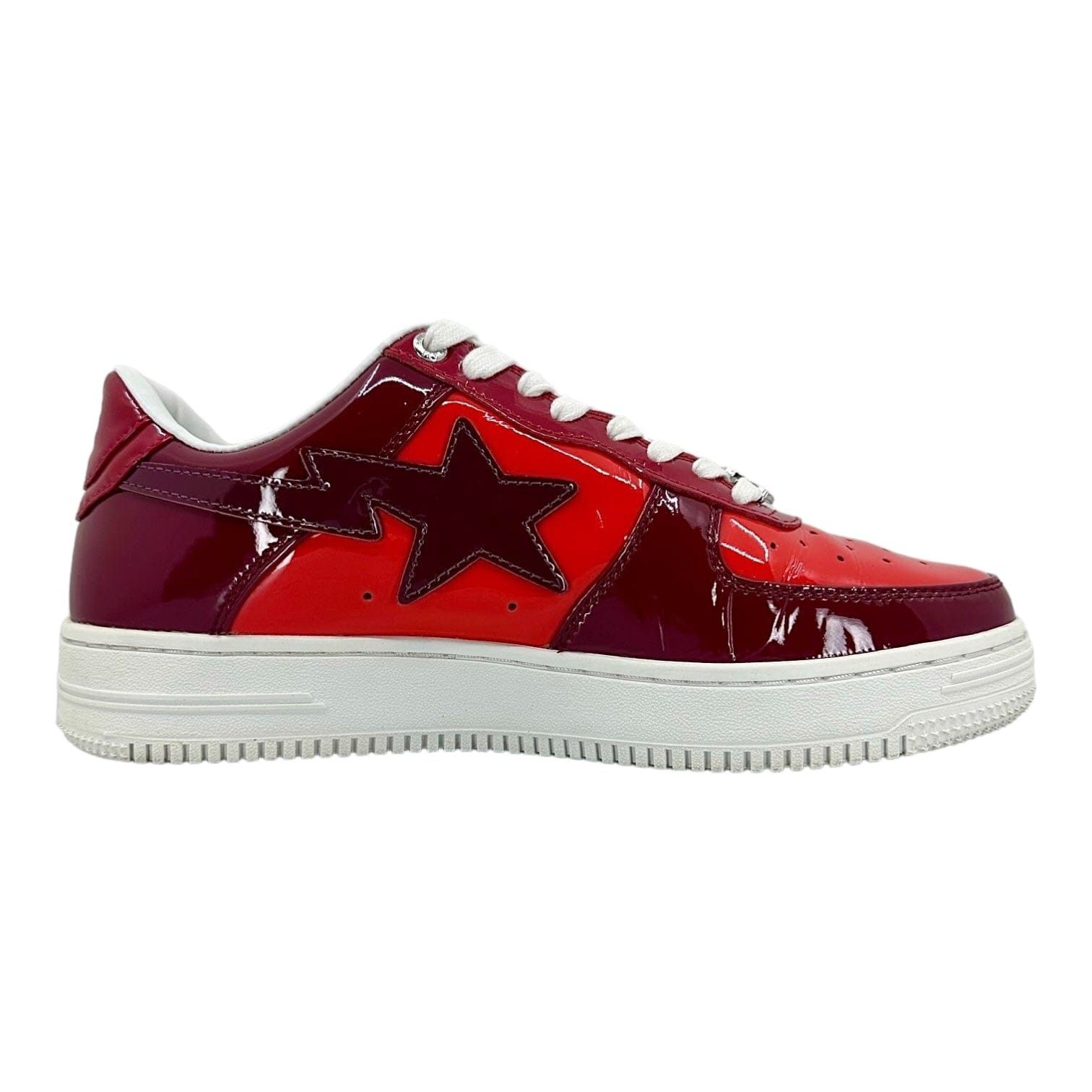 Bape Bapesta Low Color Camo Combo Red Size US 9 / EU 42 - 4 Thumbnail