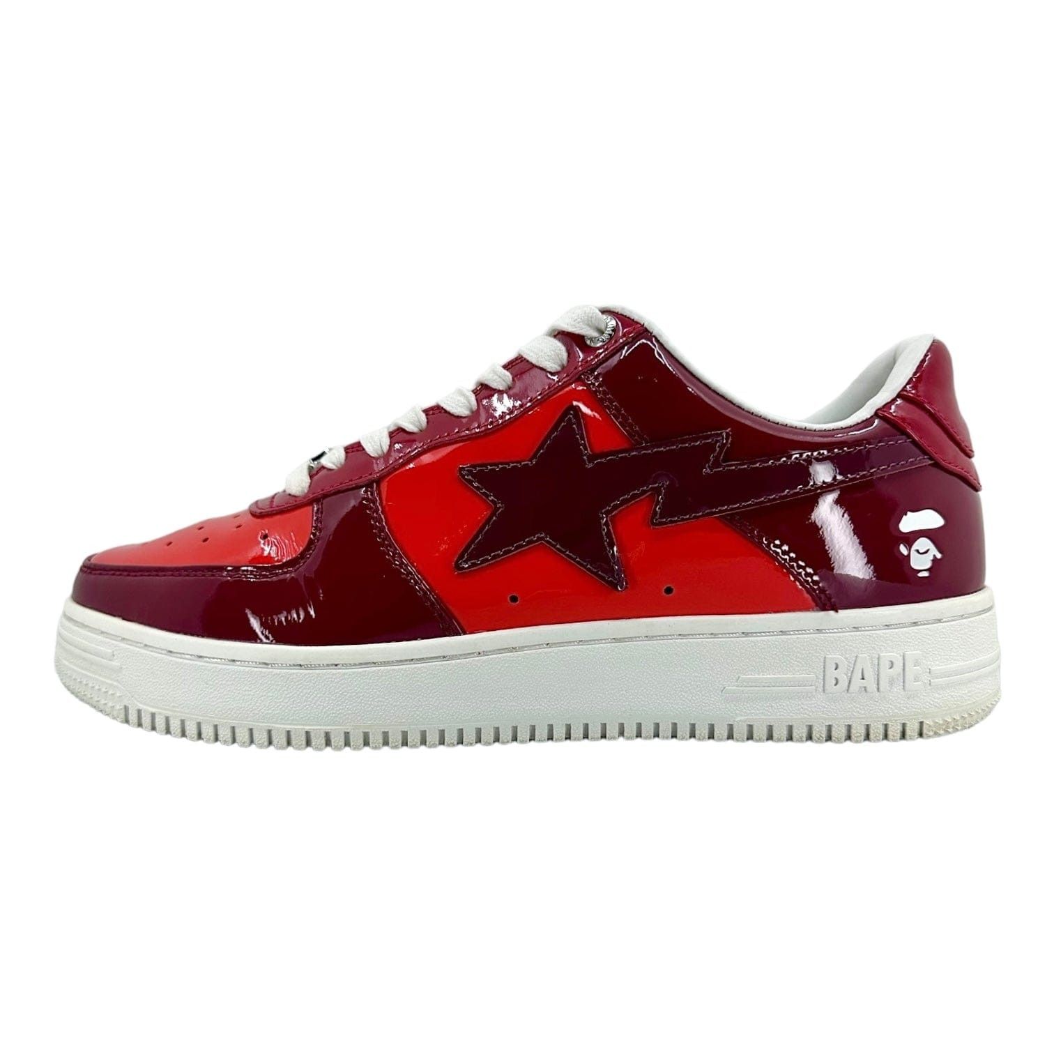 Bape Bapesta Low Color Camo Combo Red Size US 9 / EU 42 - 2 Thumbnail