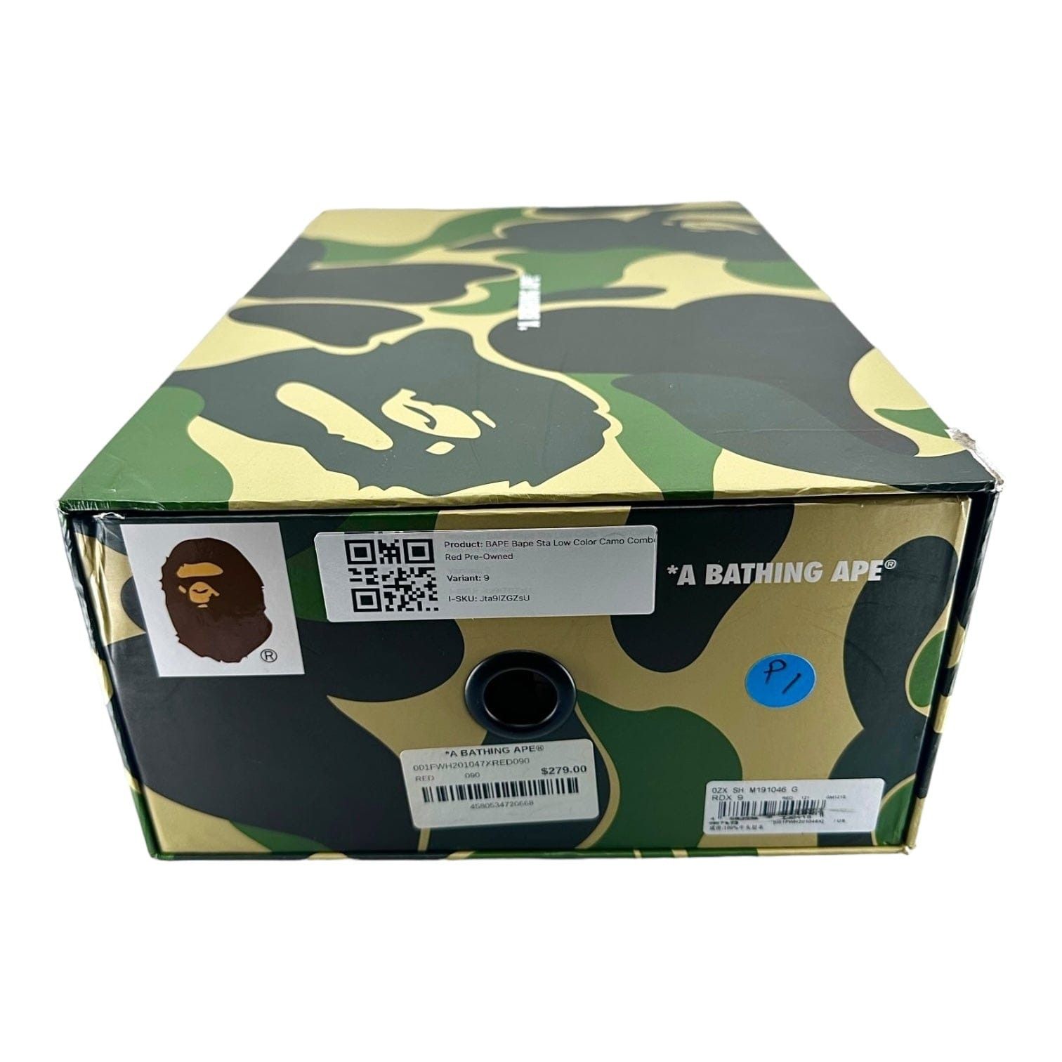 Bape Bapesta Low Color Camo Combo Red Size US 9 / EU 42 - 8 Thumbnail