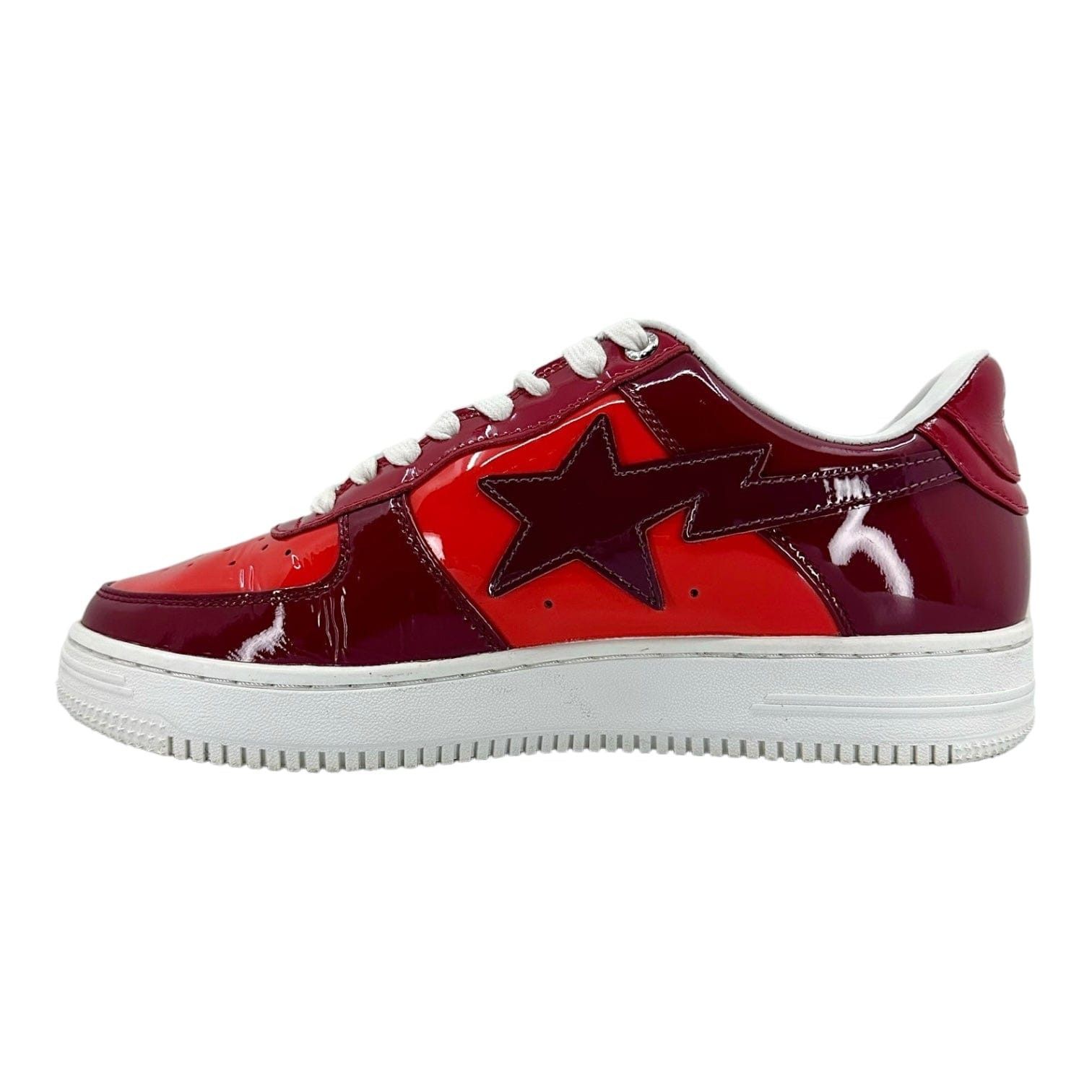 Bape Bapesta Low Color Camo Combo Red Size US 9 / EU 42 - 3 Thumbnail
