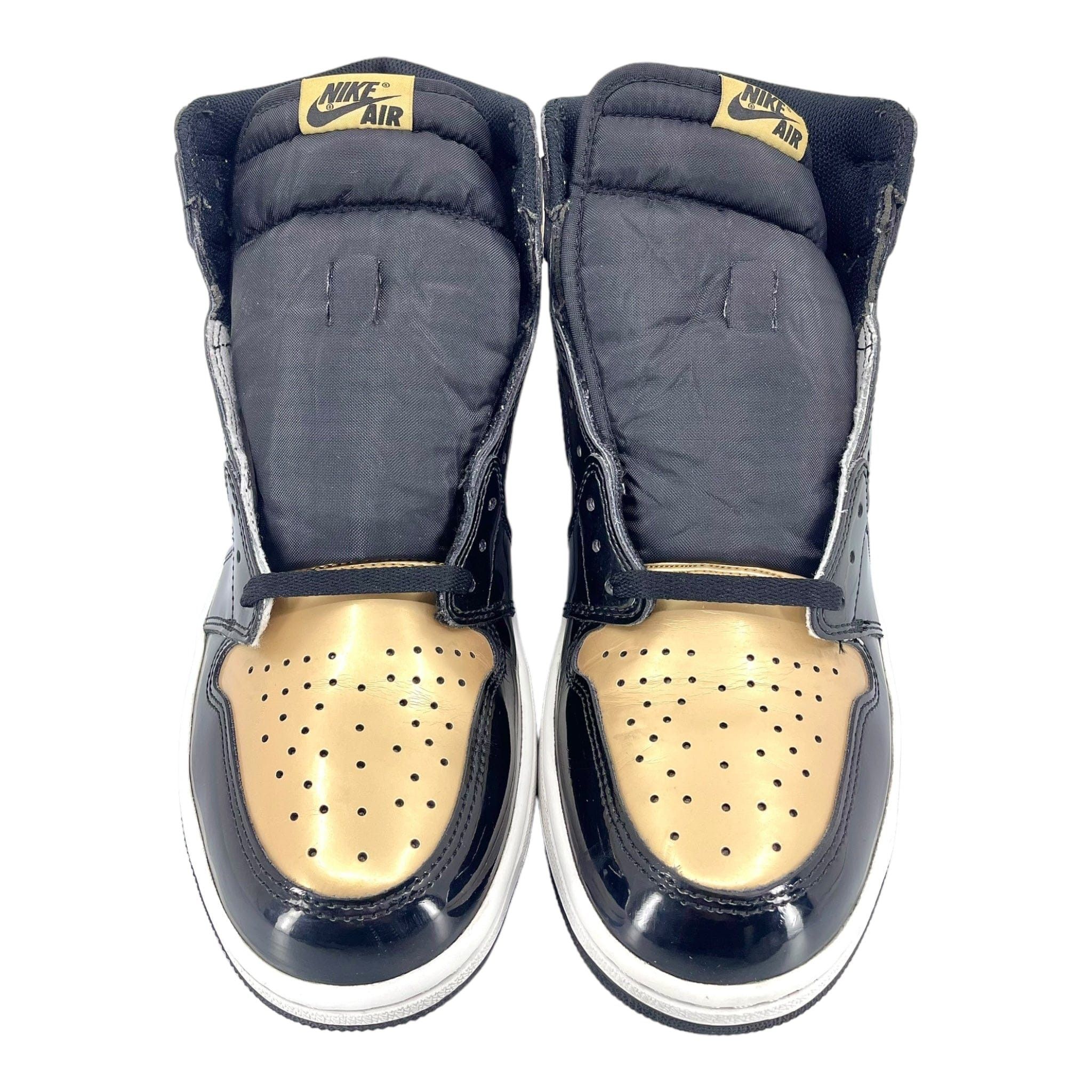 Nike 1 Retro High NRG Patent Gold Toe Size US 12 / EU 45 - 5 Thumbnail