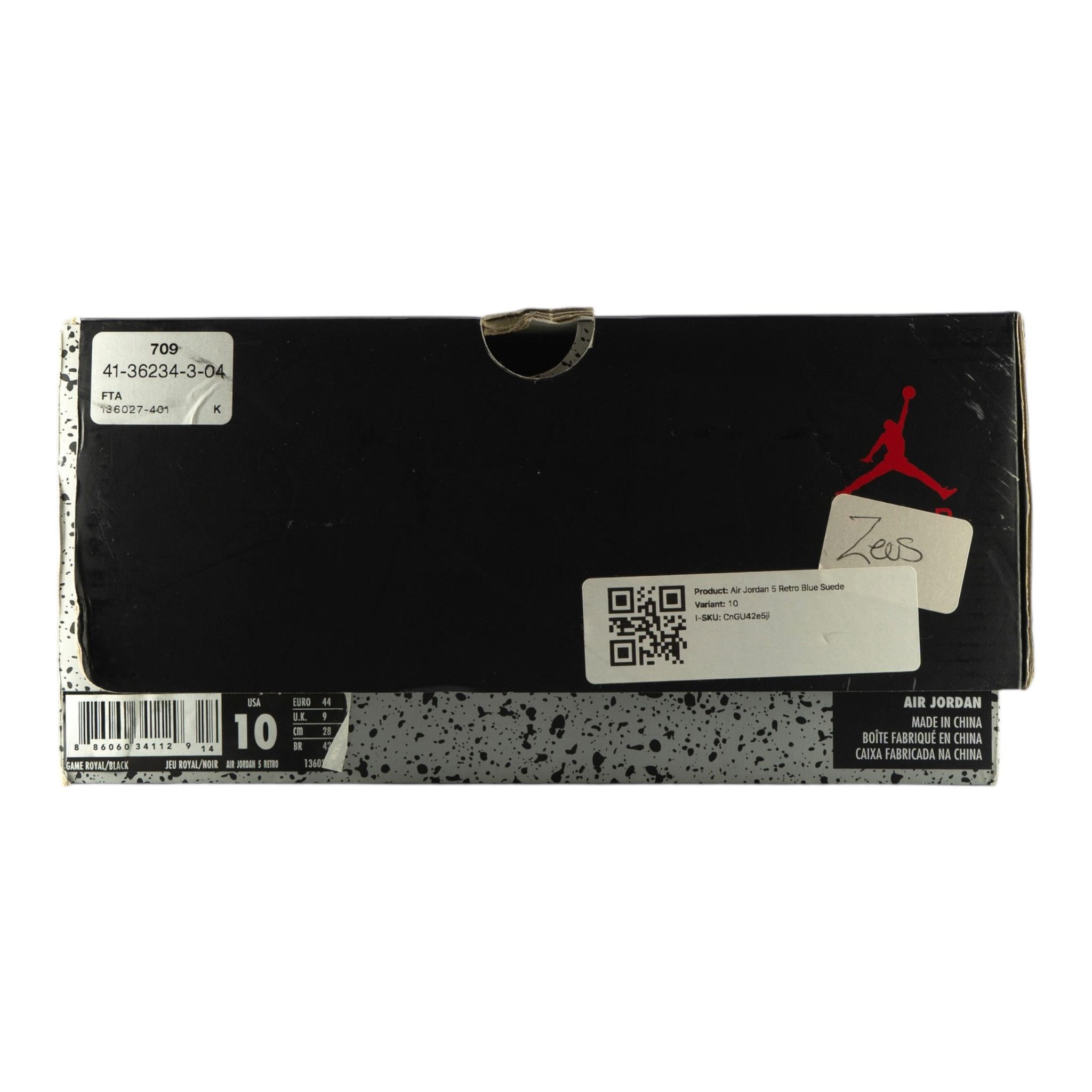 Nike 5 Retro Blue Suede Size US 8.5 / EU 41-42 - 8 Thumbnail