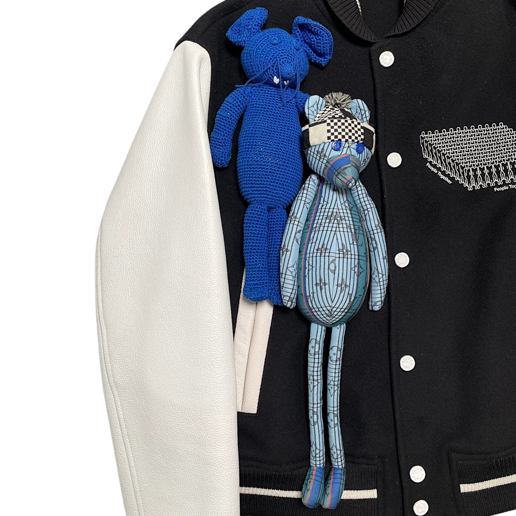 Louis Vuitton Puppet Baseball Varsity Jacket Black Size US XL / EU 56 / 4 - 3 Thumbnail
