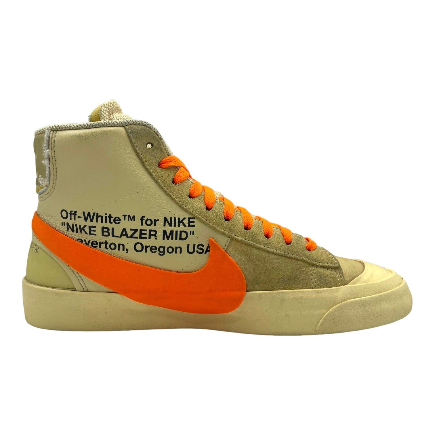 Nike Blazer Mid Off-White All Hallow's Eve Size US 13 / EU 46 - 4 Thumbnail