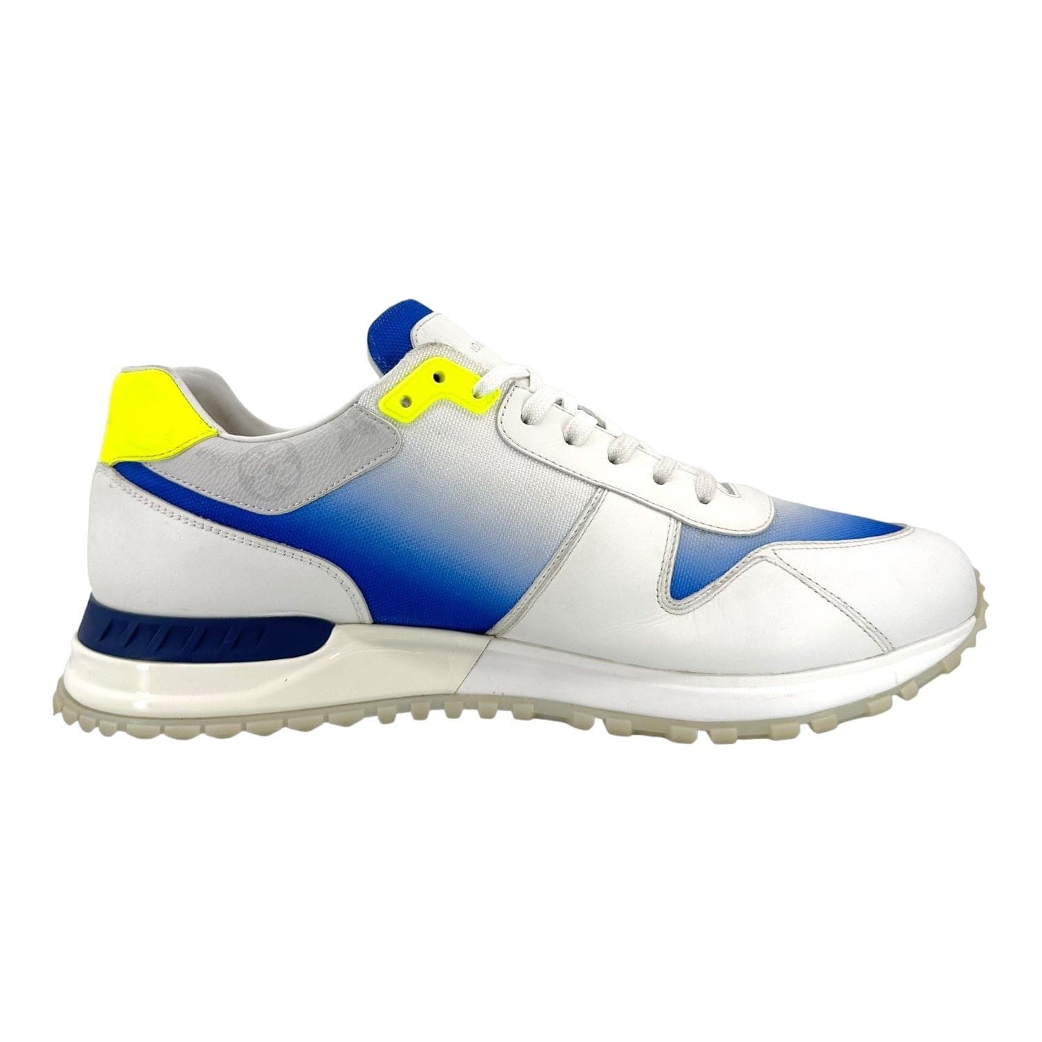Louis Vuitton Run Away Sneaker Blue Green White Size US 9 / EU 42 - 4 Thumbnail