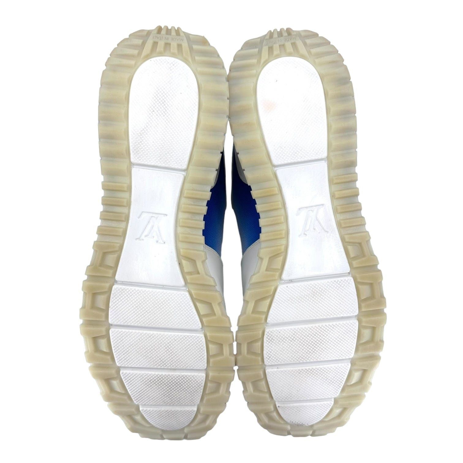Louis Vuitton Run Away Sneaker Blue Green White Size US 9 / EU 42 - 7 Thumbnail