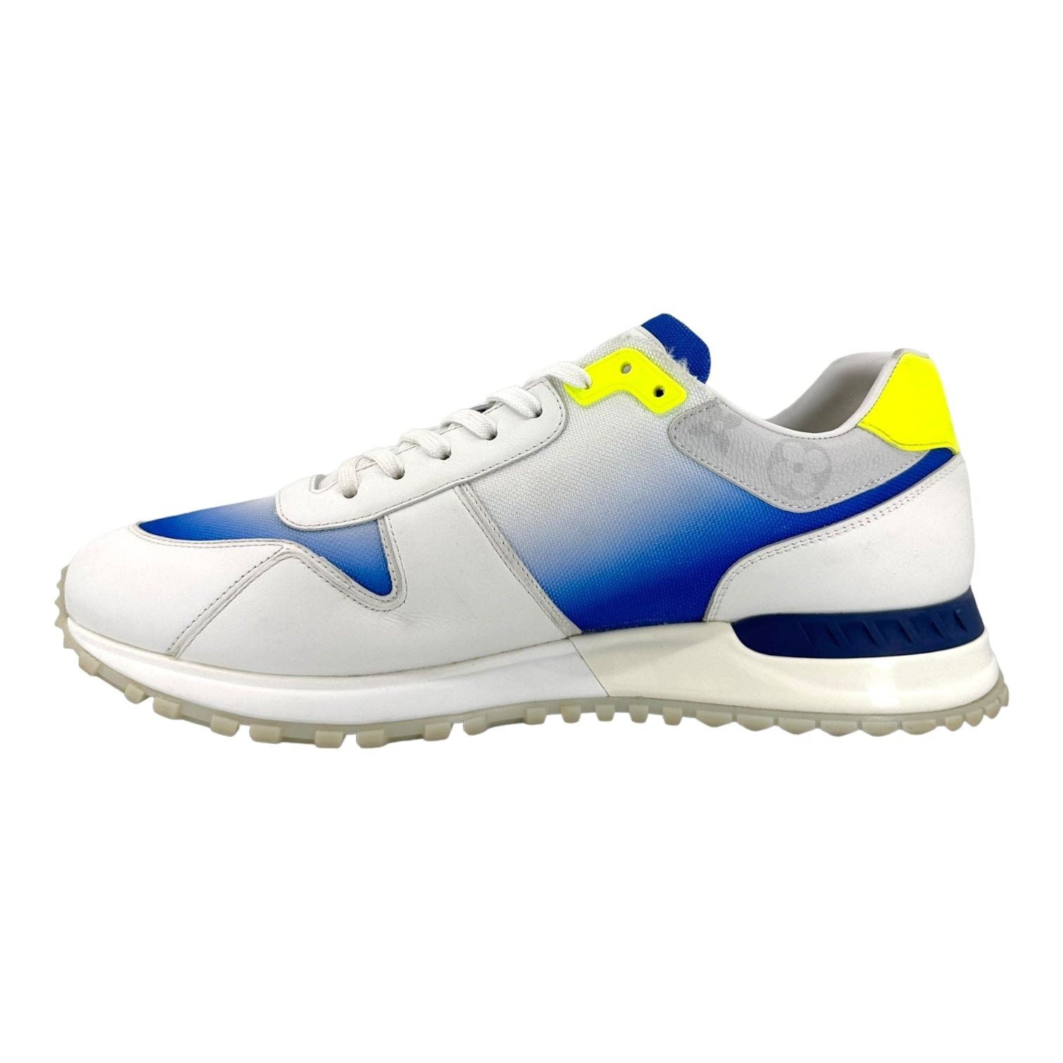 Louis Vuitton Run Away Sneaker Blue Green White Size US 9 / EU 42 - 3 Thumbnail