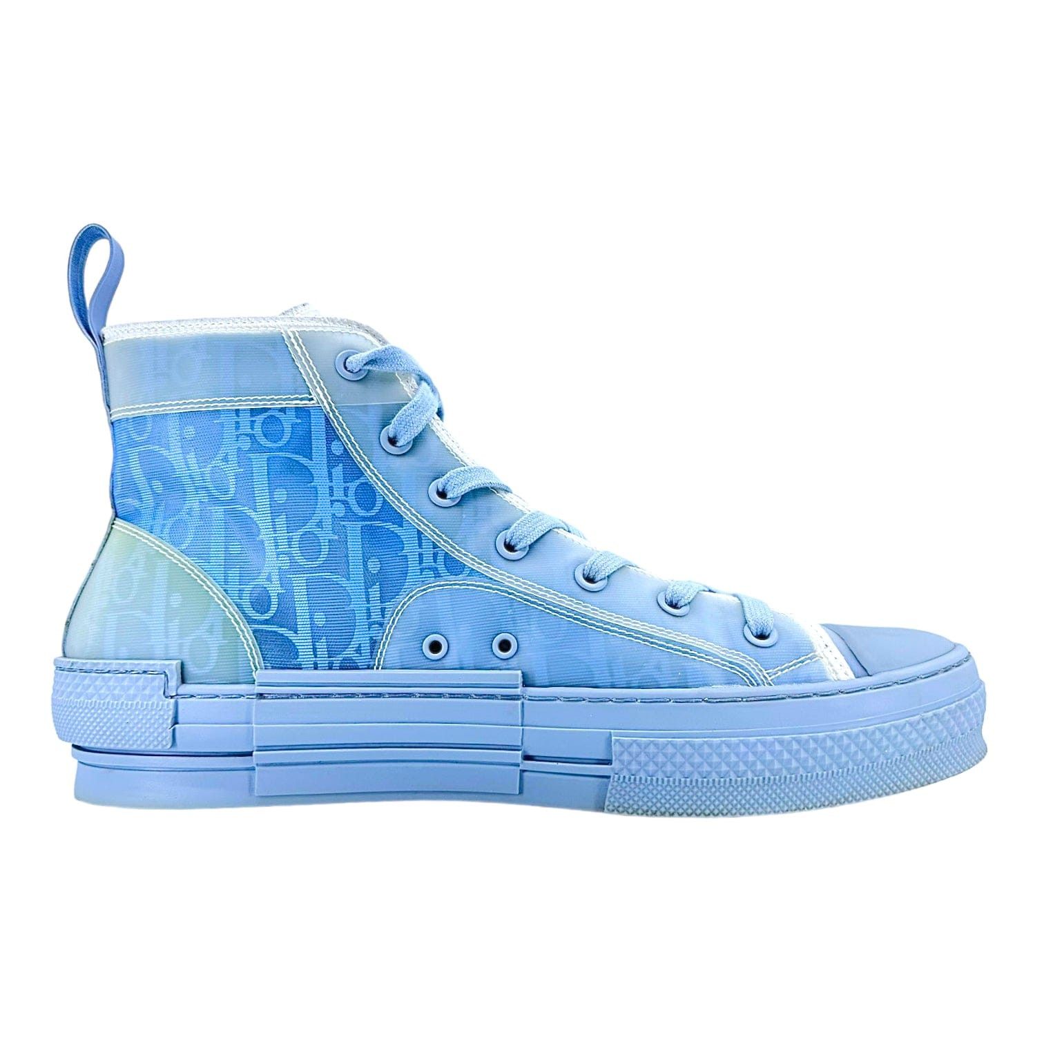 Dior Dior B23 Trainer High Top Daniel Arsham Blue Size US 9 / EU 42 - 4 Thumbnail