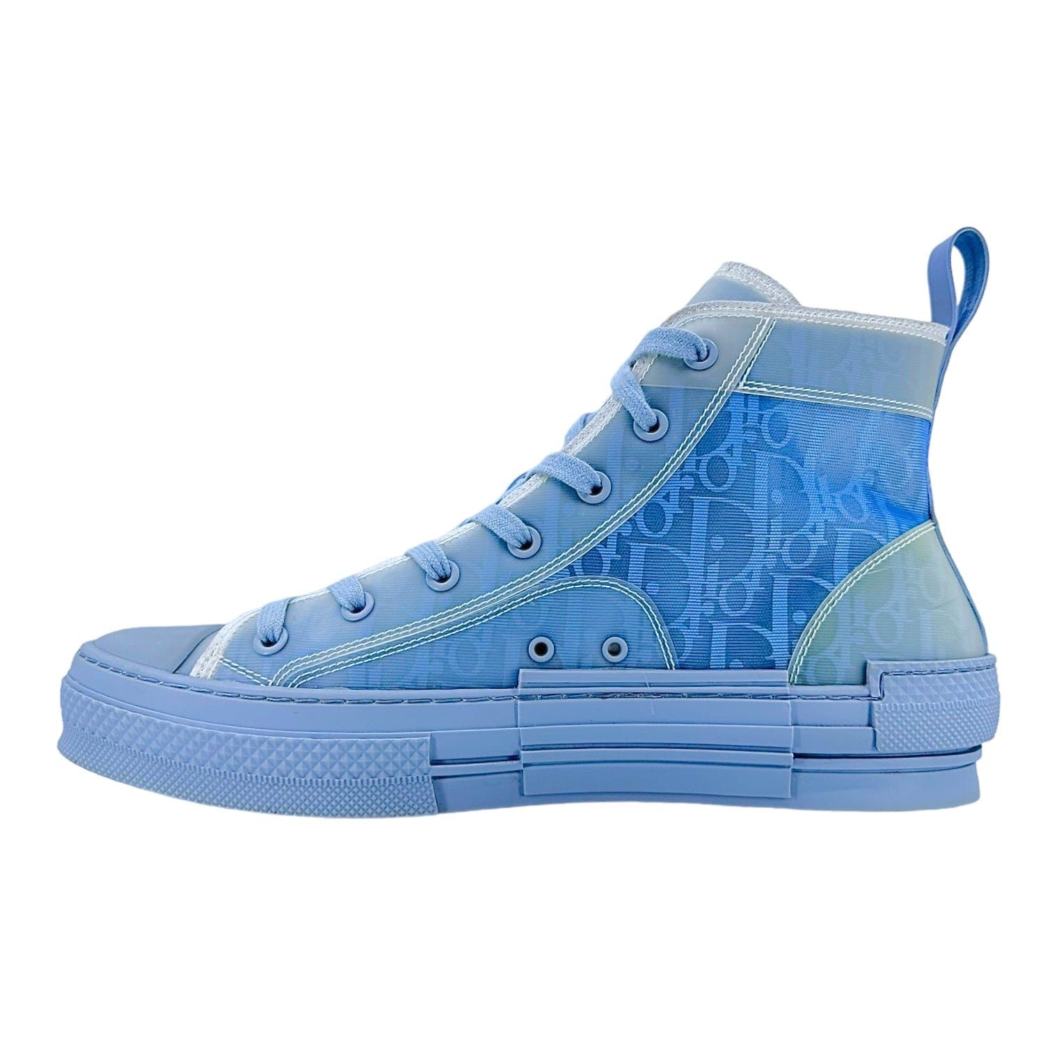 Dior Dior B23 Trainer High Top Daniel Arsham Blue Size US 9 / EU 42 - 3 Thumbnail