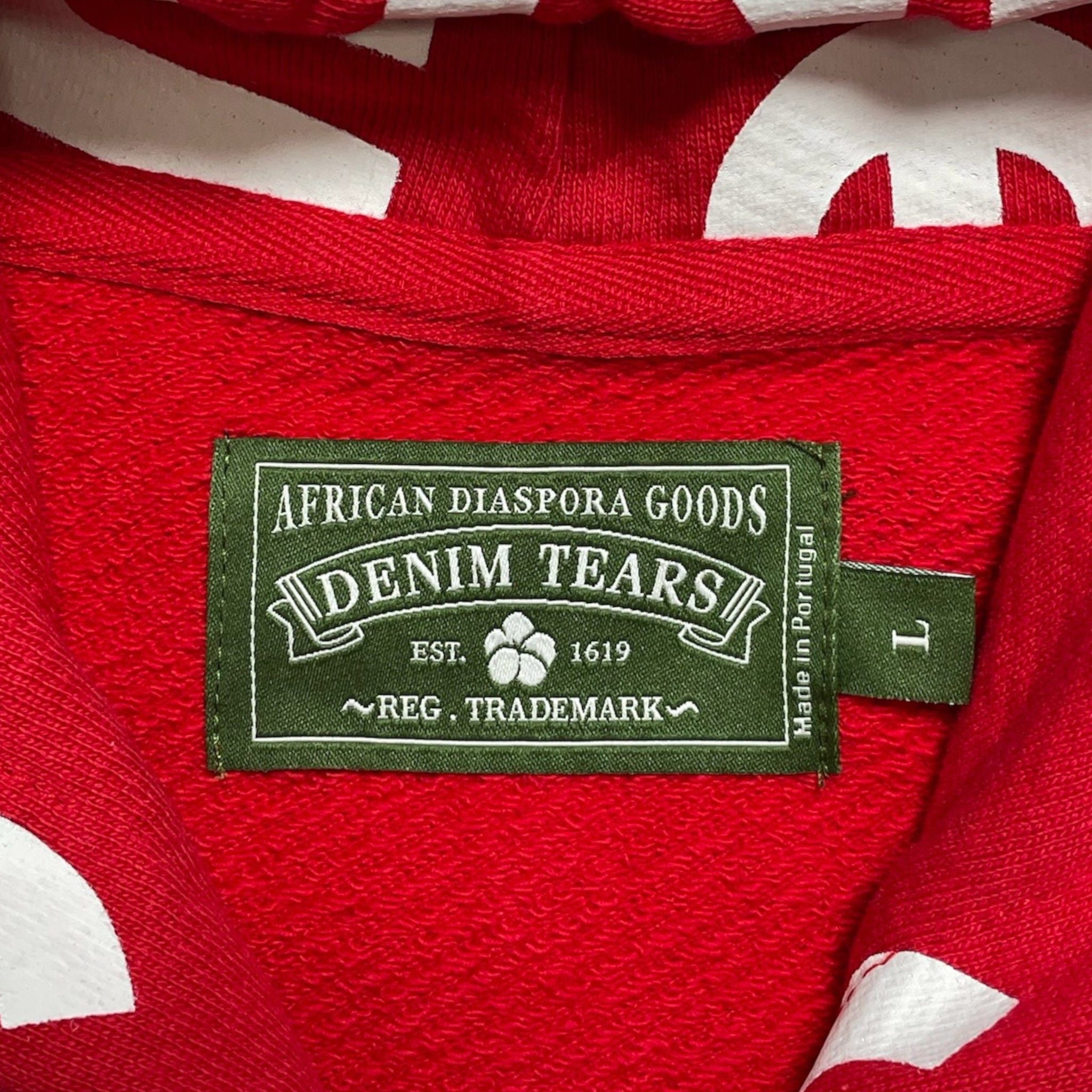 DENIM TEARS x Arthur Rafa Systemic Racism Controls America Zip Up Hoode Size US M / EU 48-50 / 2 - 4 Thumbnail