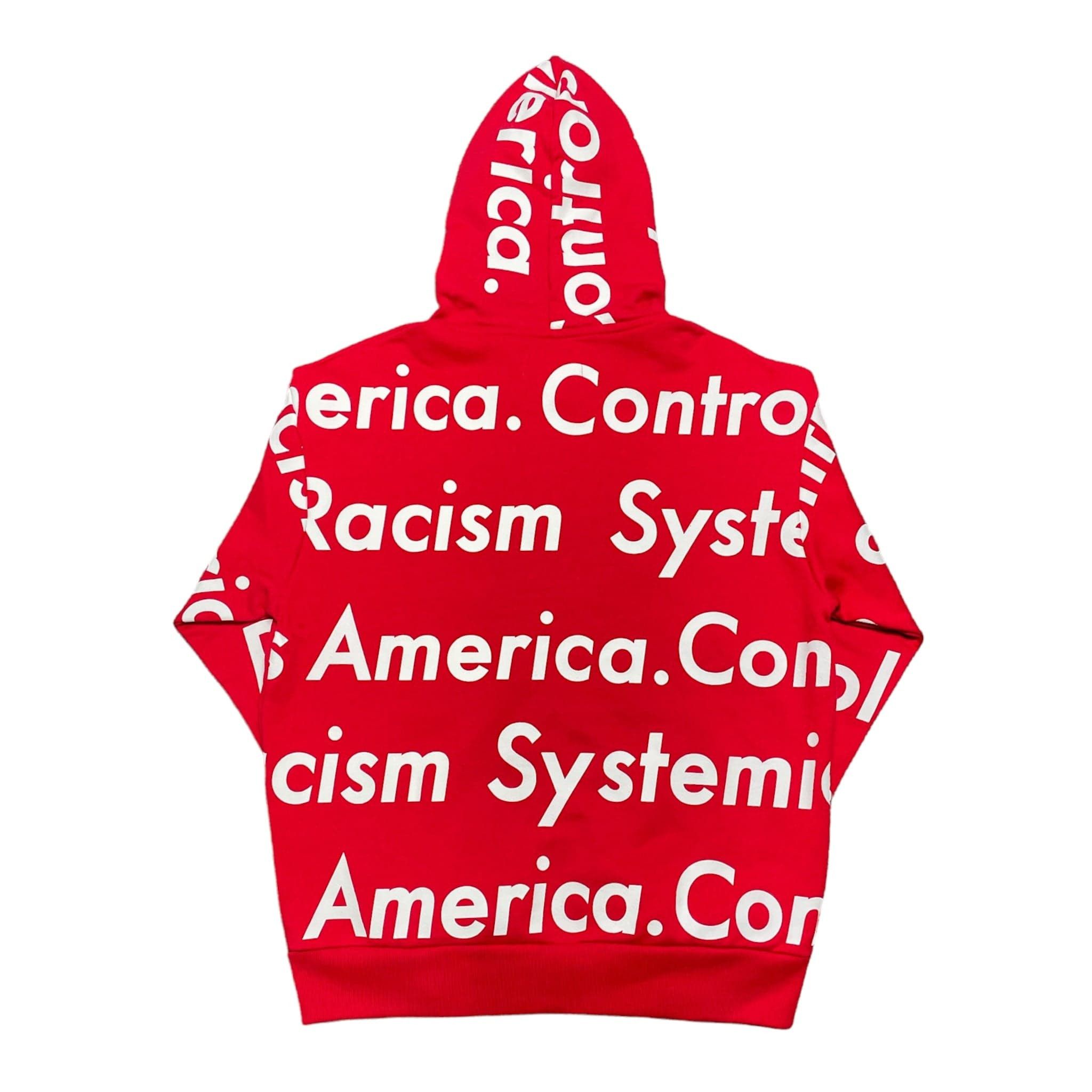 DENIM TEARS x Arthur Rafa Systemic Racism Controls America Zip Up Hoode Size US M / EU 48-50 / 2 - 2 Thumbnail