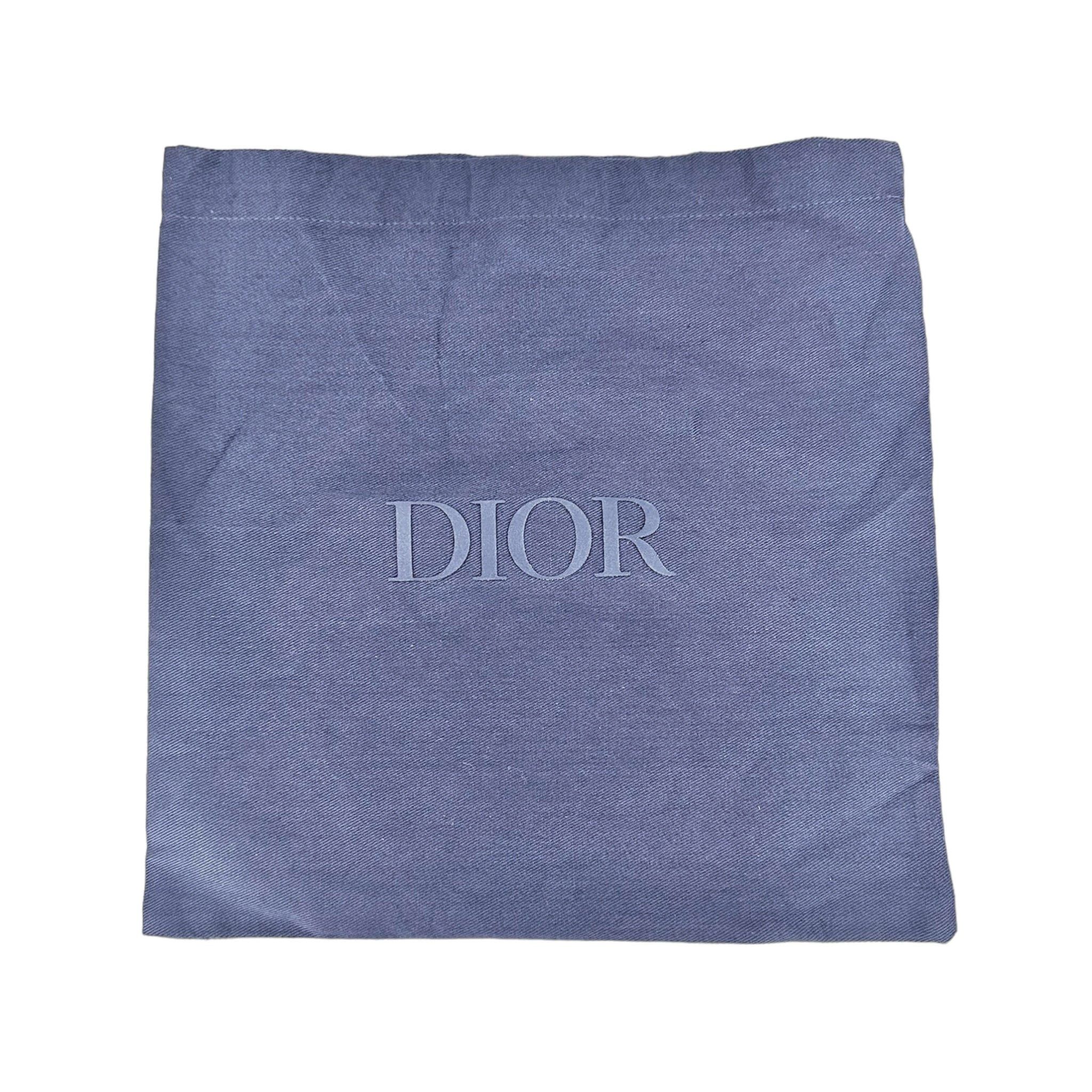 Dior Dior D Buckle Reversible Belt Leather Navy Black Size ONE SIZE - 7 Thumbnail