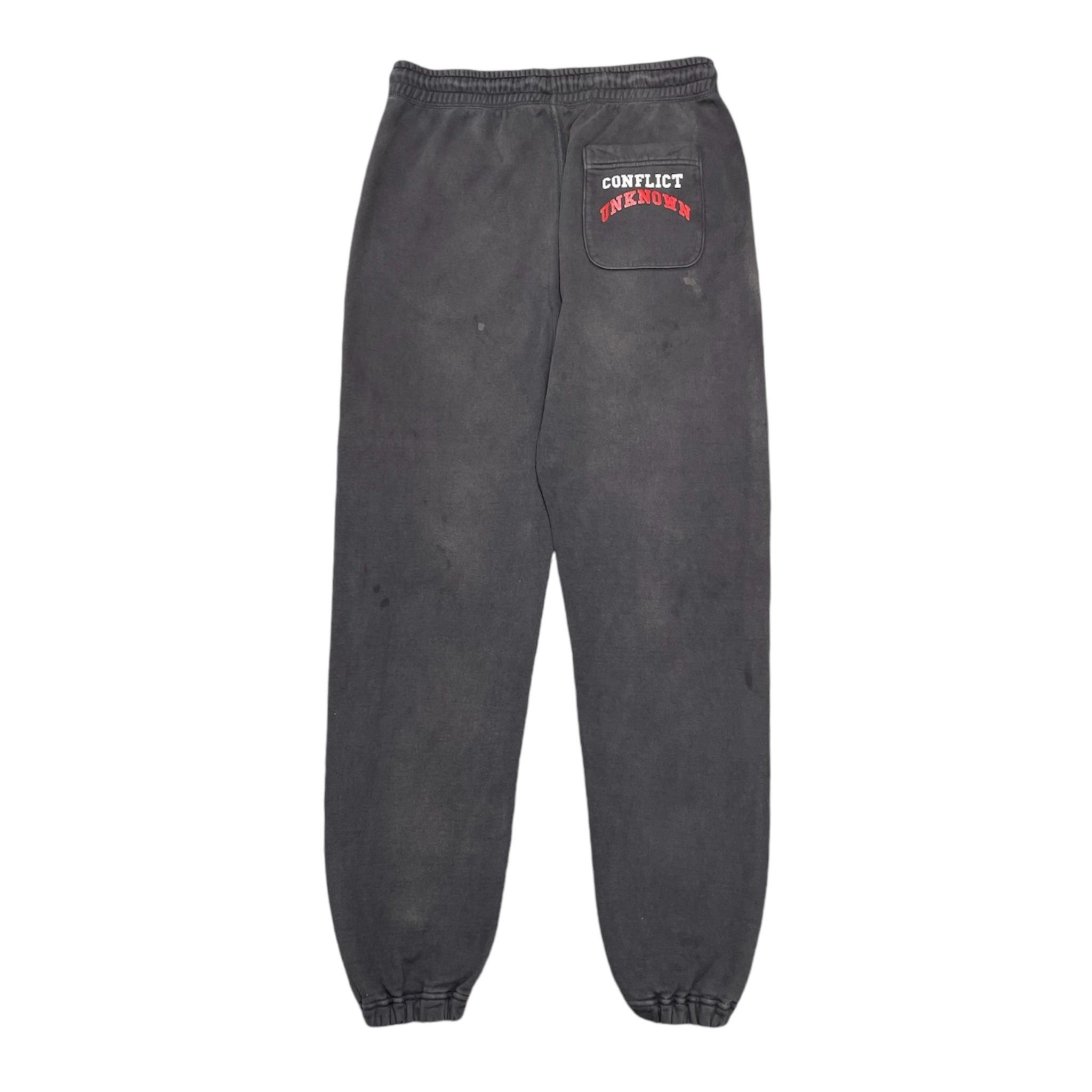 Saint Michael x Denim Tears Struggle Sweatpants Black Size US 33 - 2 Thumbnail