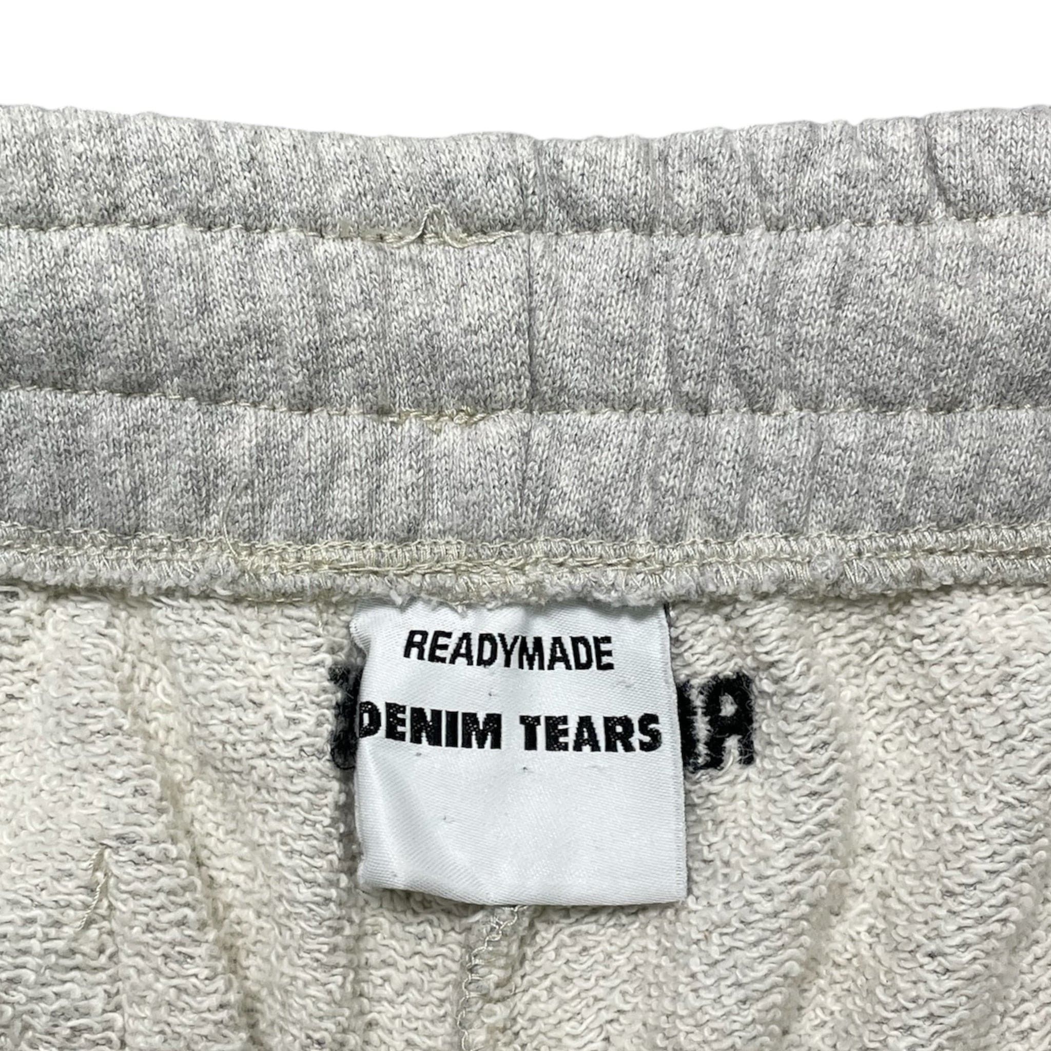 DENIM TEARS x Readymade The Cotton Wreath Flare Sweatpants Grey Size US 36 / EU 52 - 4 Thumbnail