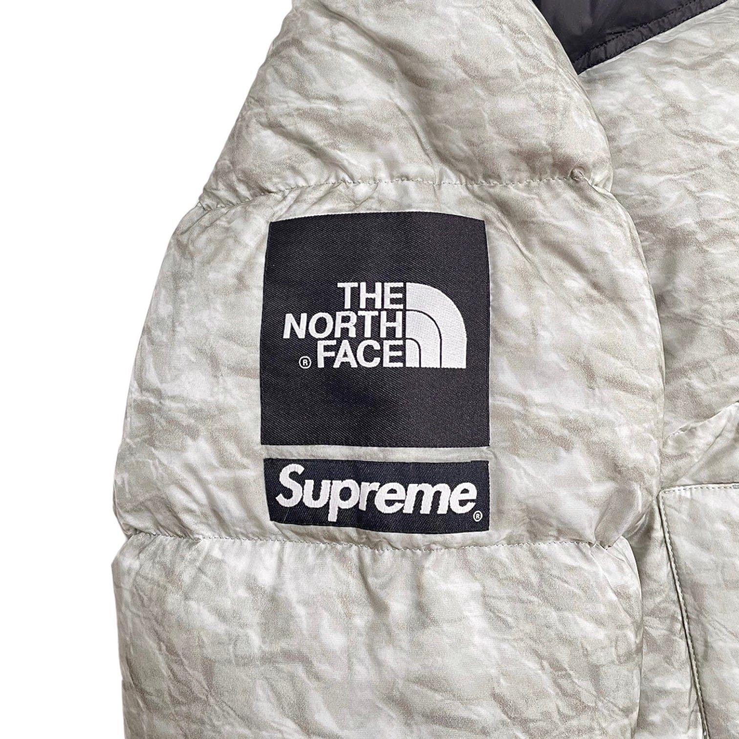 Supreme The North Face Paper Print Nuptse Jacket Paper Print Size US XL / EU 56 / 4 - 4 Thumbnail