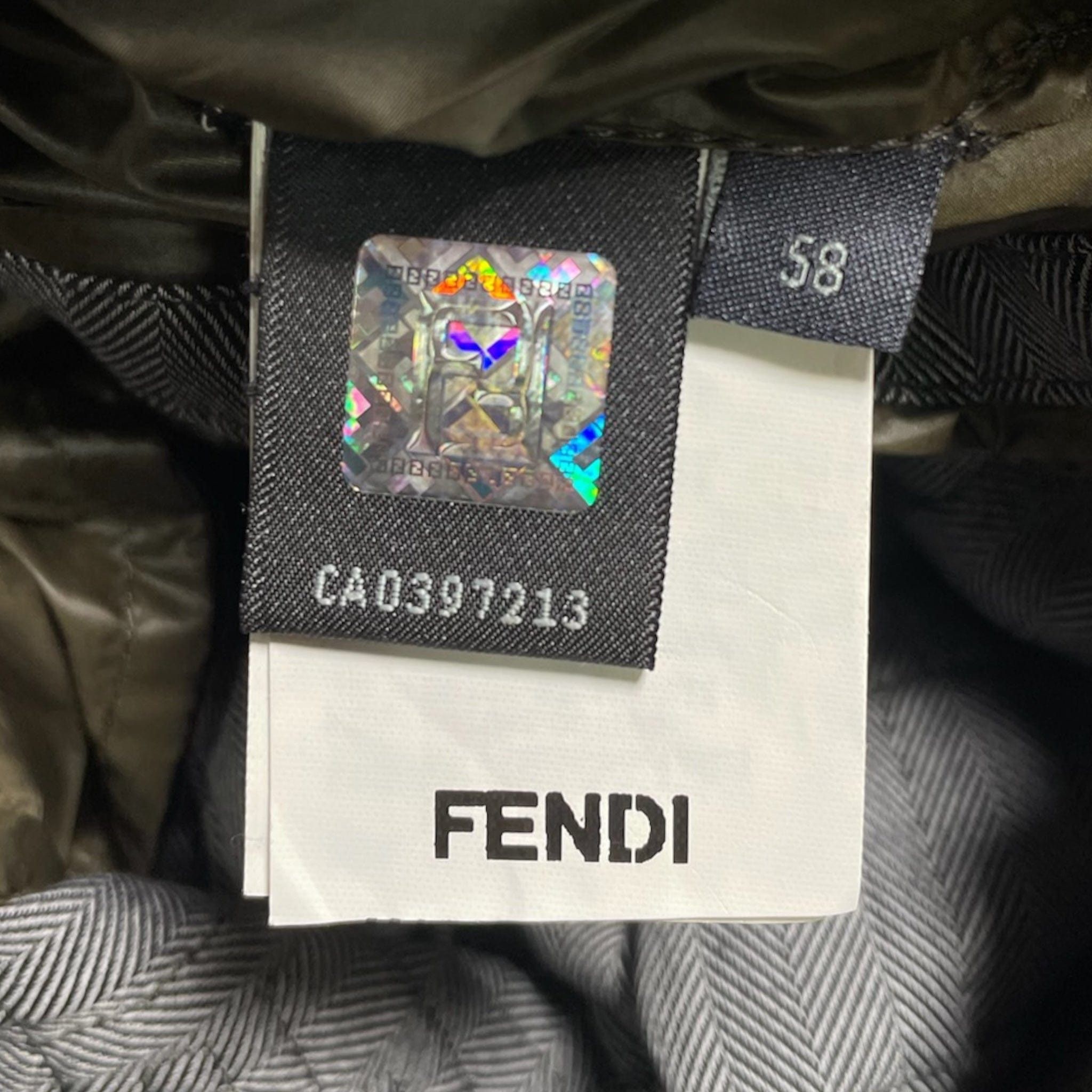 Fendi Bomberthin Techno Grigio Marrone Jacket Olive Size US XXL / EU 58 / 5 - 5 Thumbnail
